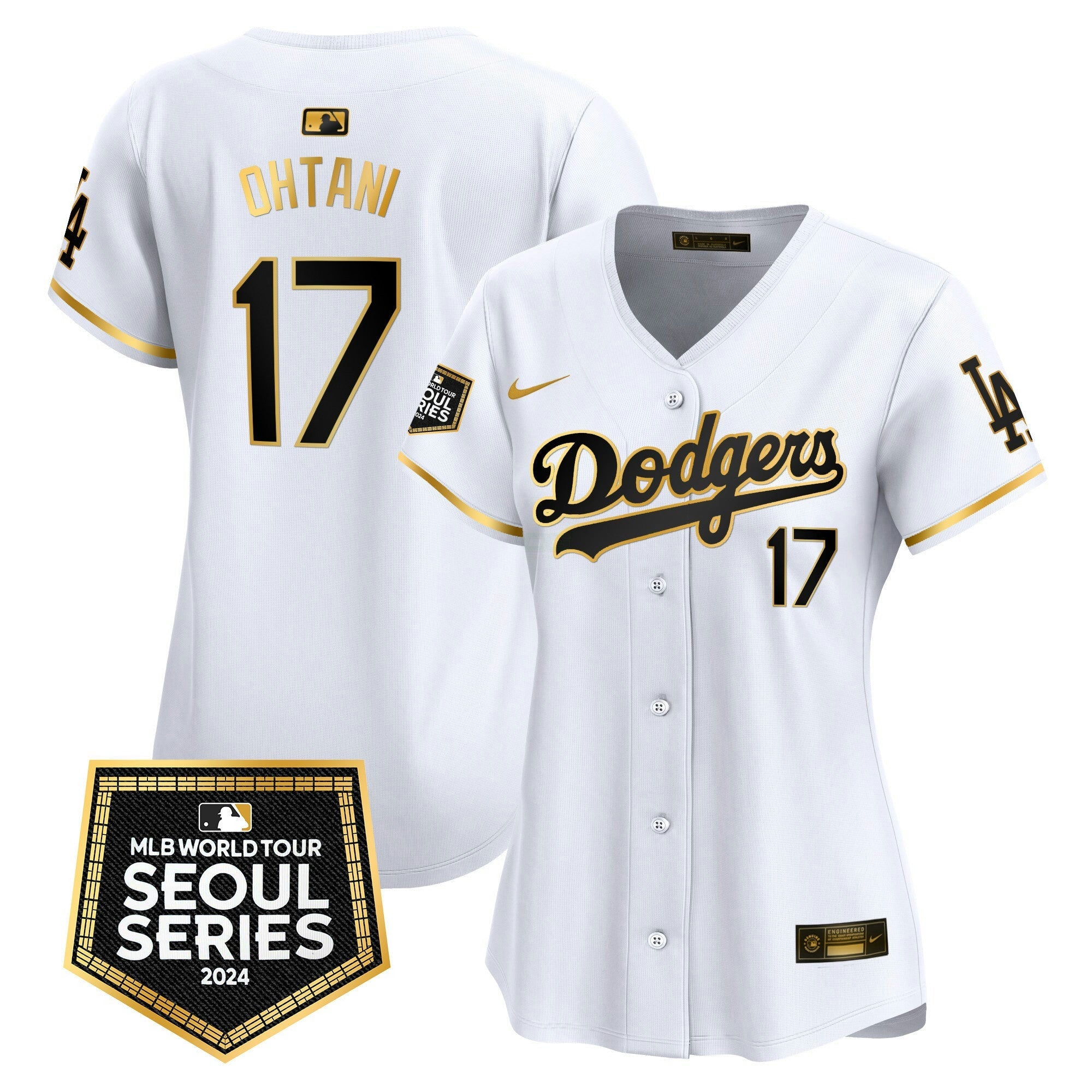 Camisa MLB Women’s 2024 World Tour Seoul Series Patch Vapor Premier Limited Jersey