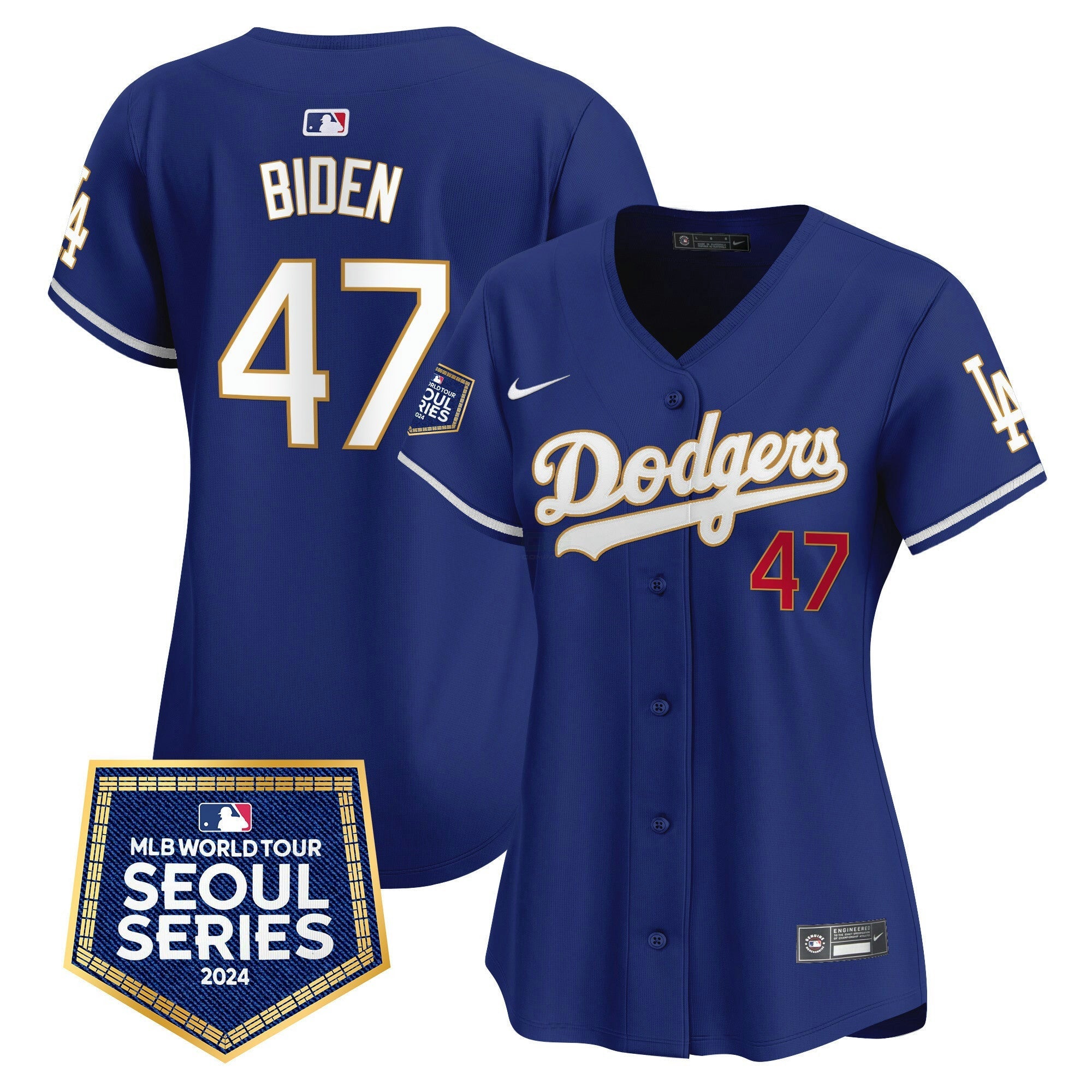 Camisa MLB Women’s 2024 World Tour Seoul Series Patch Vapor Premier Limited Jersey