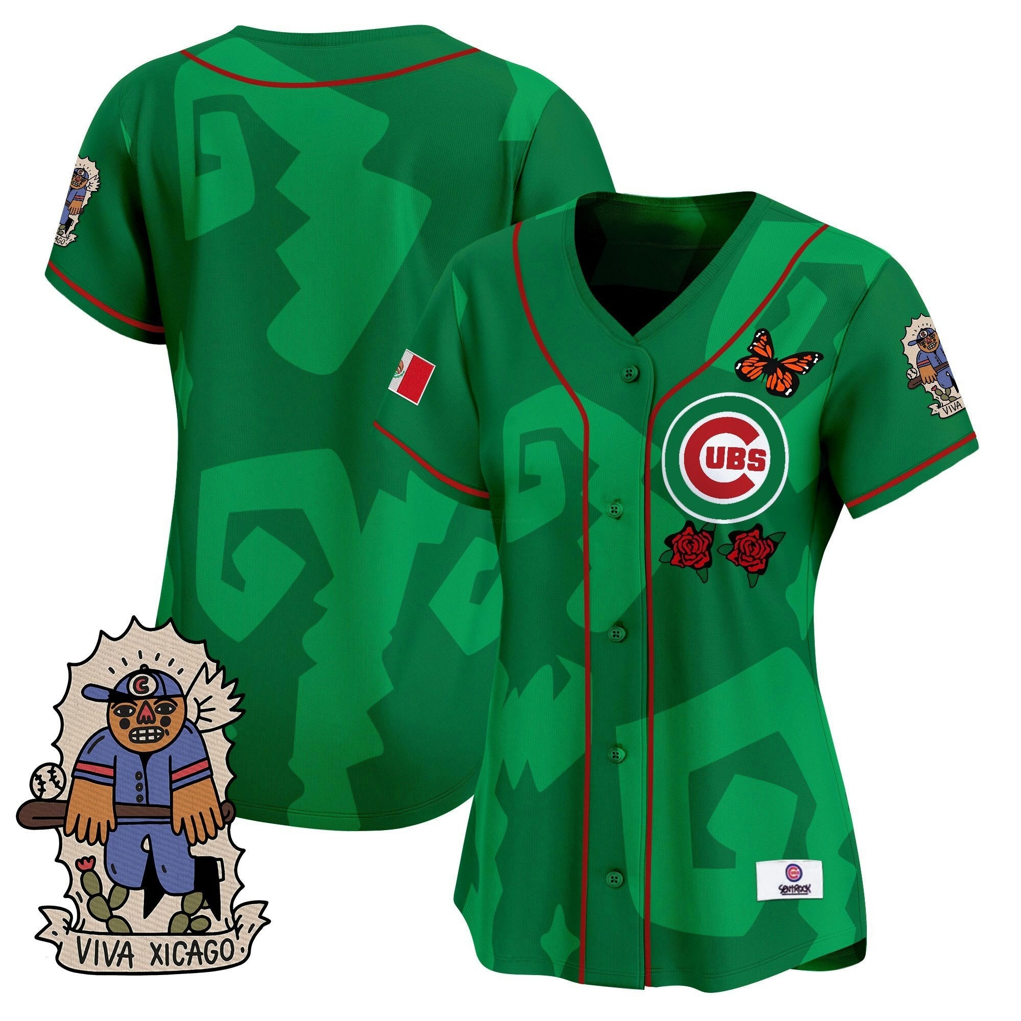 Camisa MLB Women’s 2025 Chicago Mexican Heritage Vapor Premier Limited Jersey – Stitched