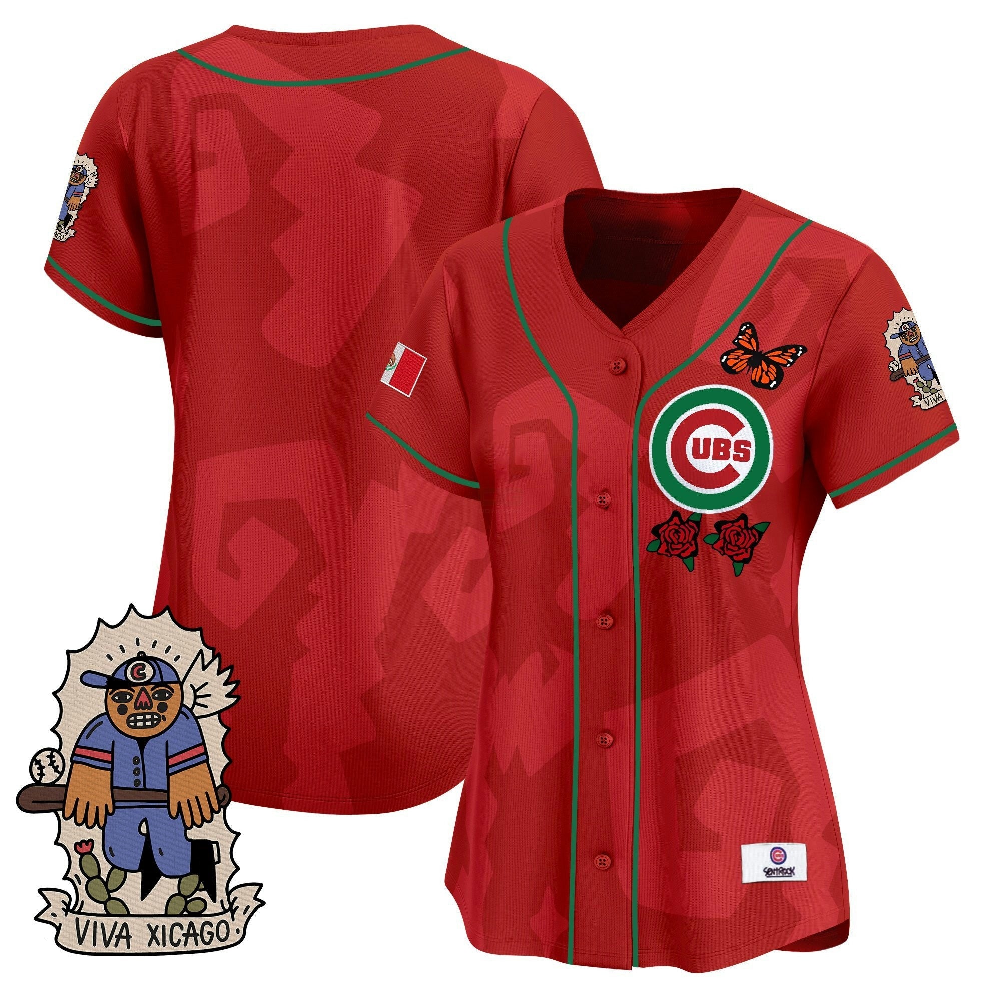 Camisa MLB Women’s 2025 Chicago Mexican Heritage Vapor Premier Limited Jersey – Stitched