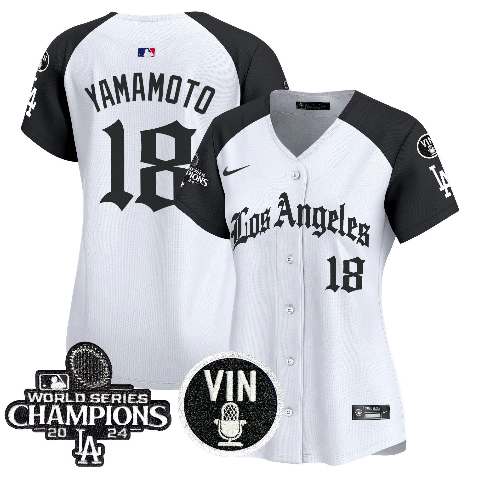 Camisa MLB Women’s 2025 LA Gothic Style Vapor Premier Limited Jersey