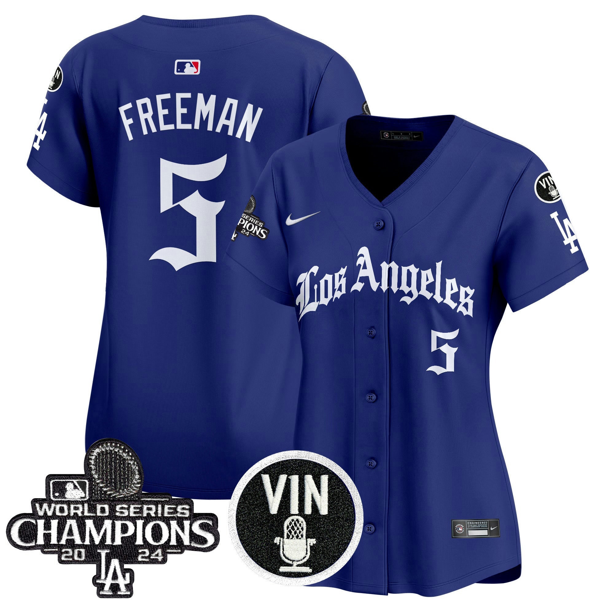 Camisa MLB Women’s 2025 LA Gothic Style Vapor Premier Limited Jersey