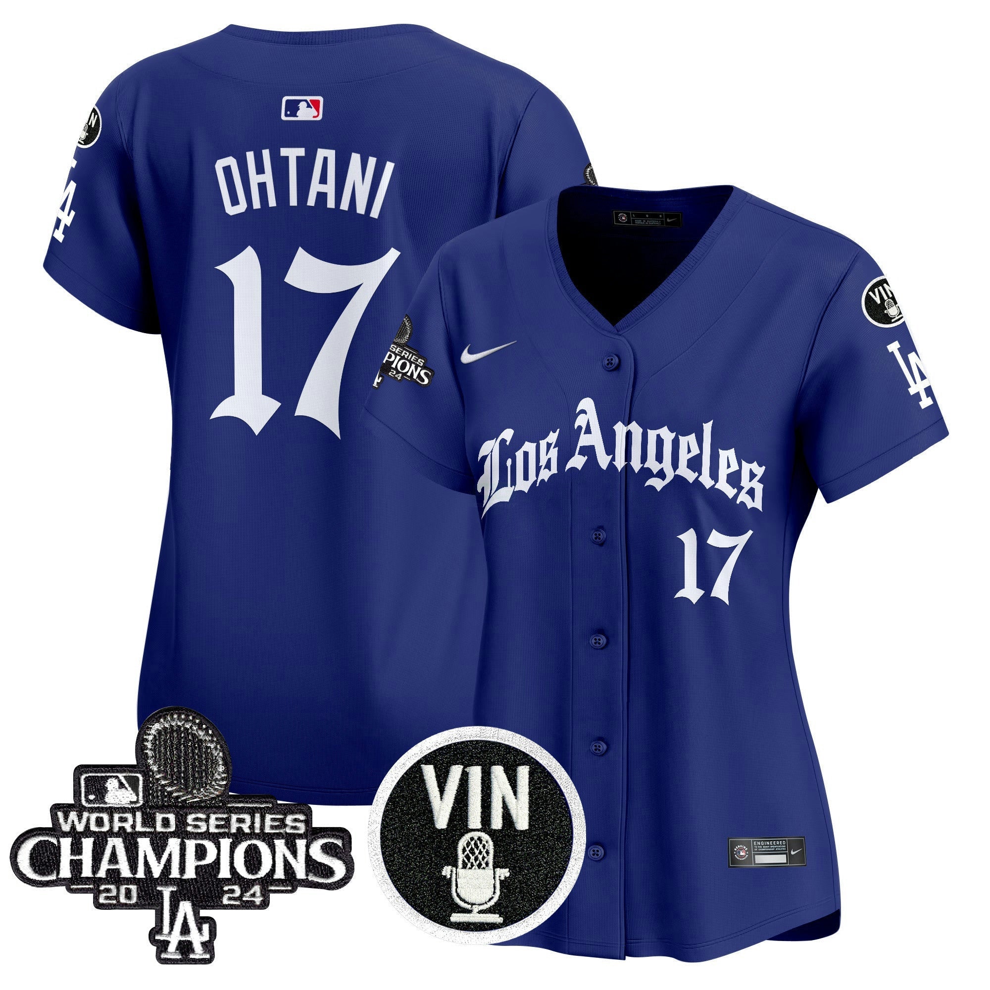 Camisa MLB Women’s 2025 LA Gothic Style Vapor Premier Limited Jersey