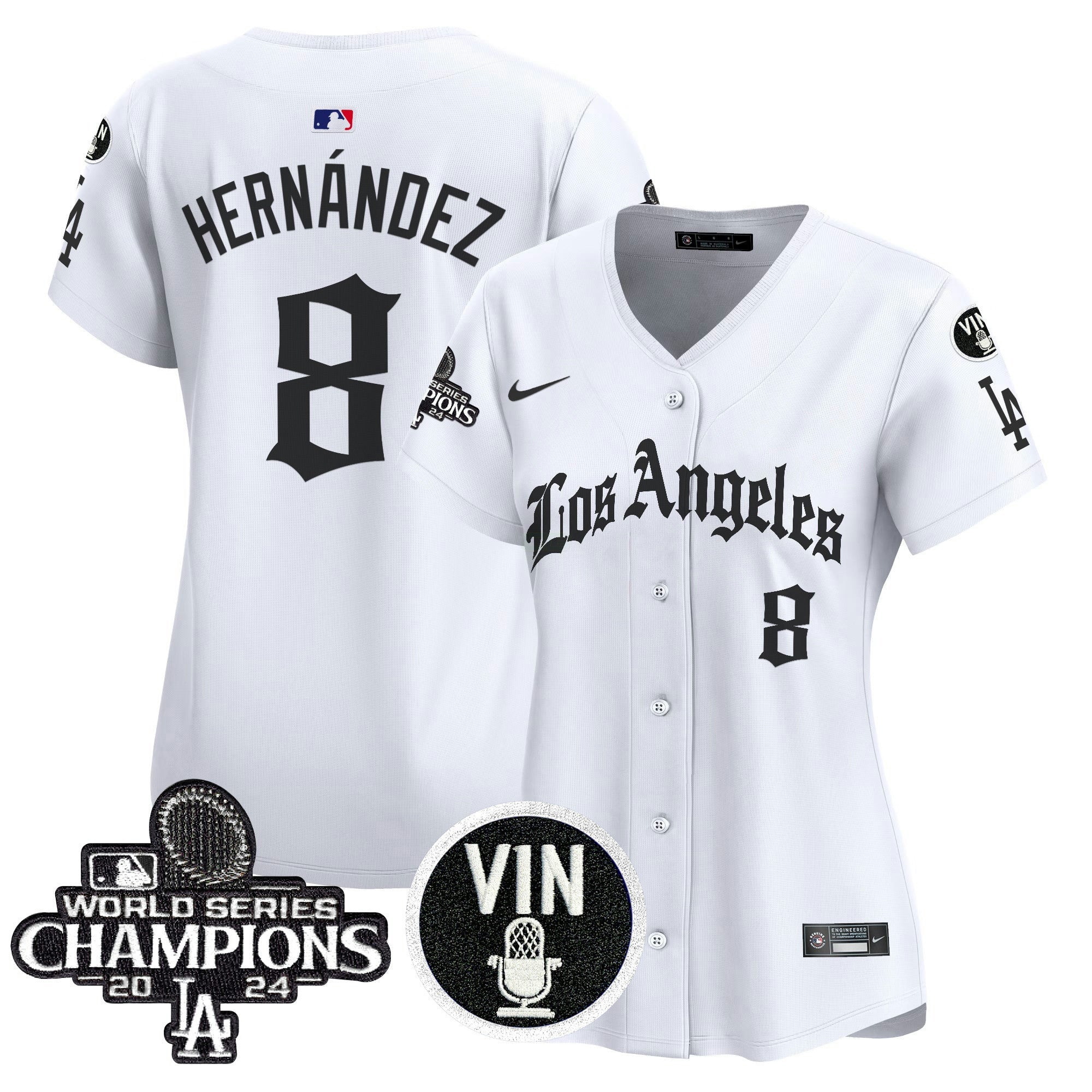 Camisa MLB Women’s 2025 LA Gothic Style Vapor Premier Limited Jersey