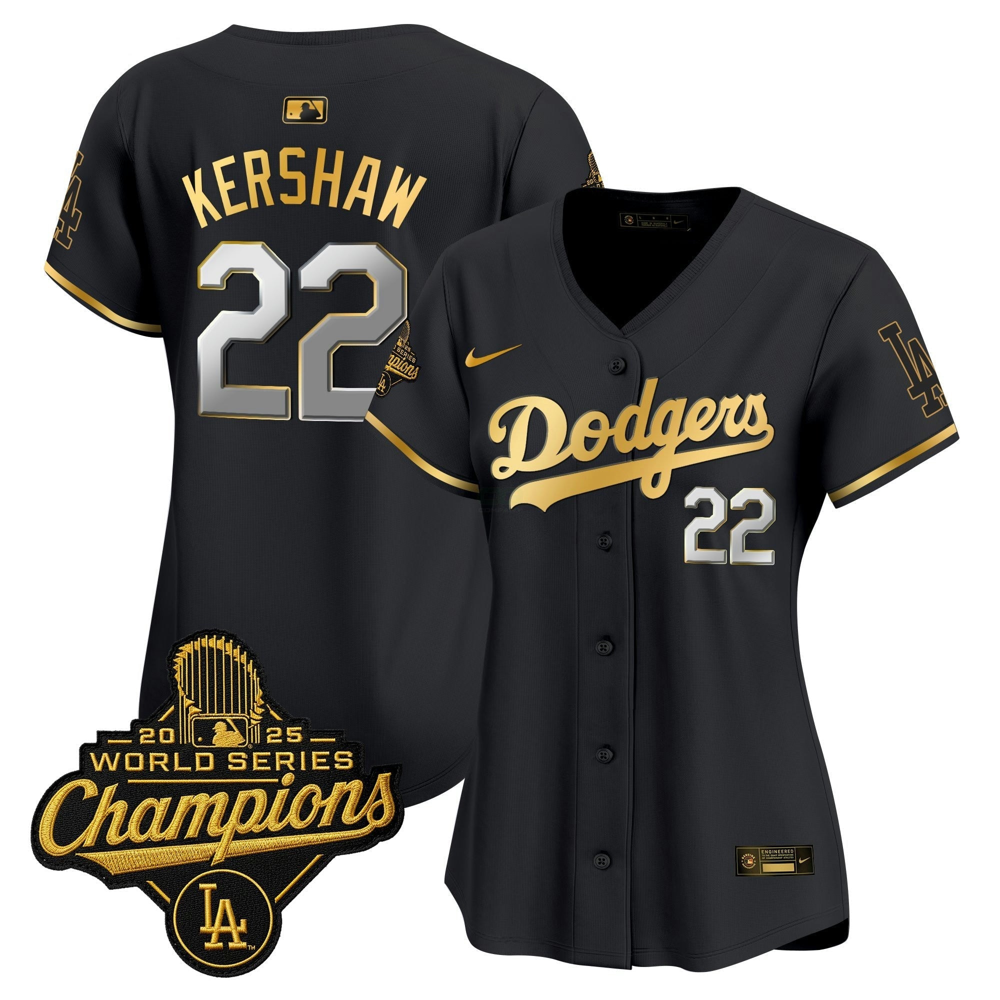 Camisa MLB Women’s 2025 World Series Champions Vapor Premier Limited Jersey