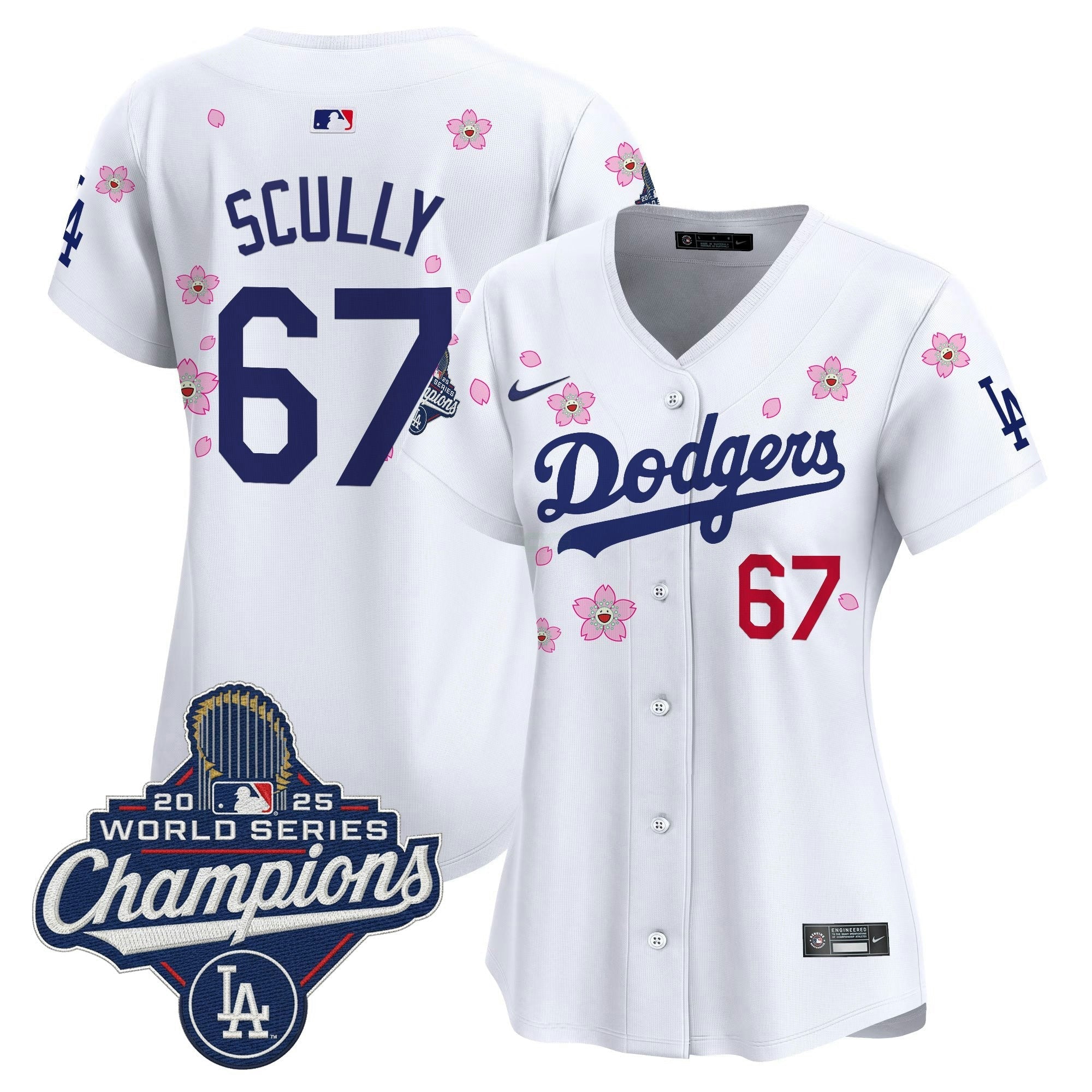 Camisa MLB Women’s 2025 World Series Champions x Tokyo Series Vapor Premier Limited Jersey – Stitched