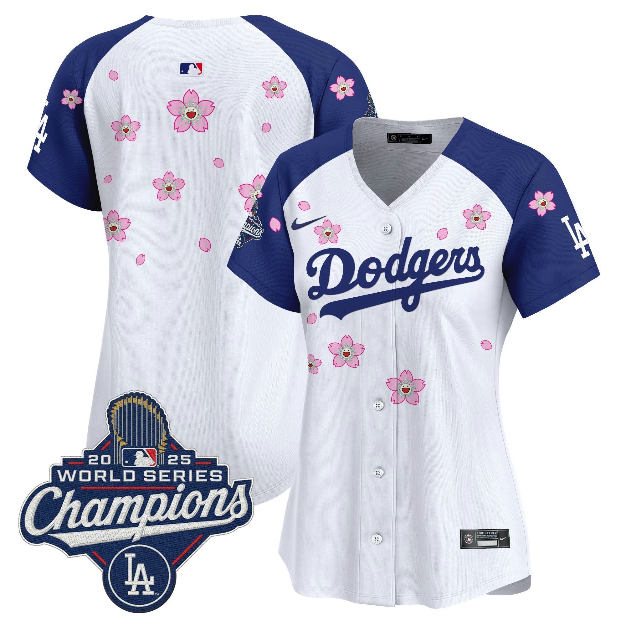 Camisa MLB Women’s 2025 World Series Champions x Tokyo Series Vapor Premier Limited Jersey – Stitched