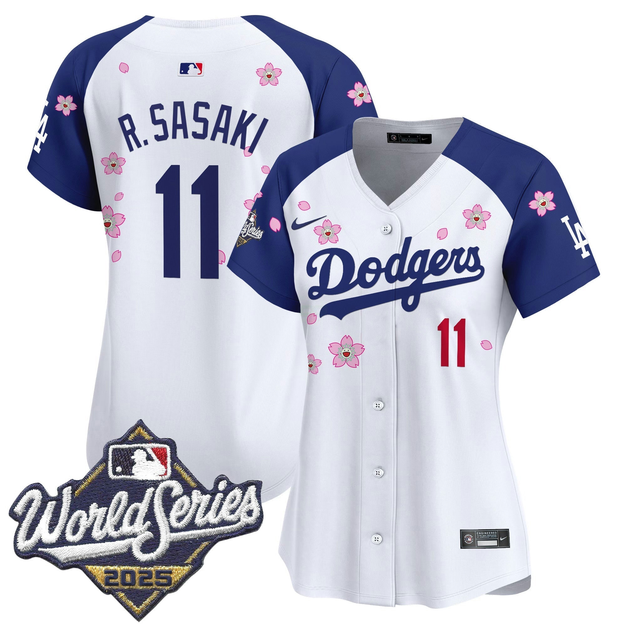 Camisa MLB Women’s 2025 World Series x Tokyo Series Vapor Premier Limited Jersey – Stitched