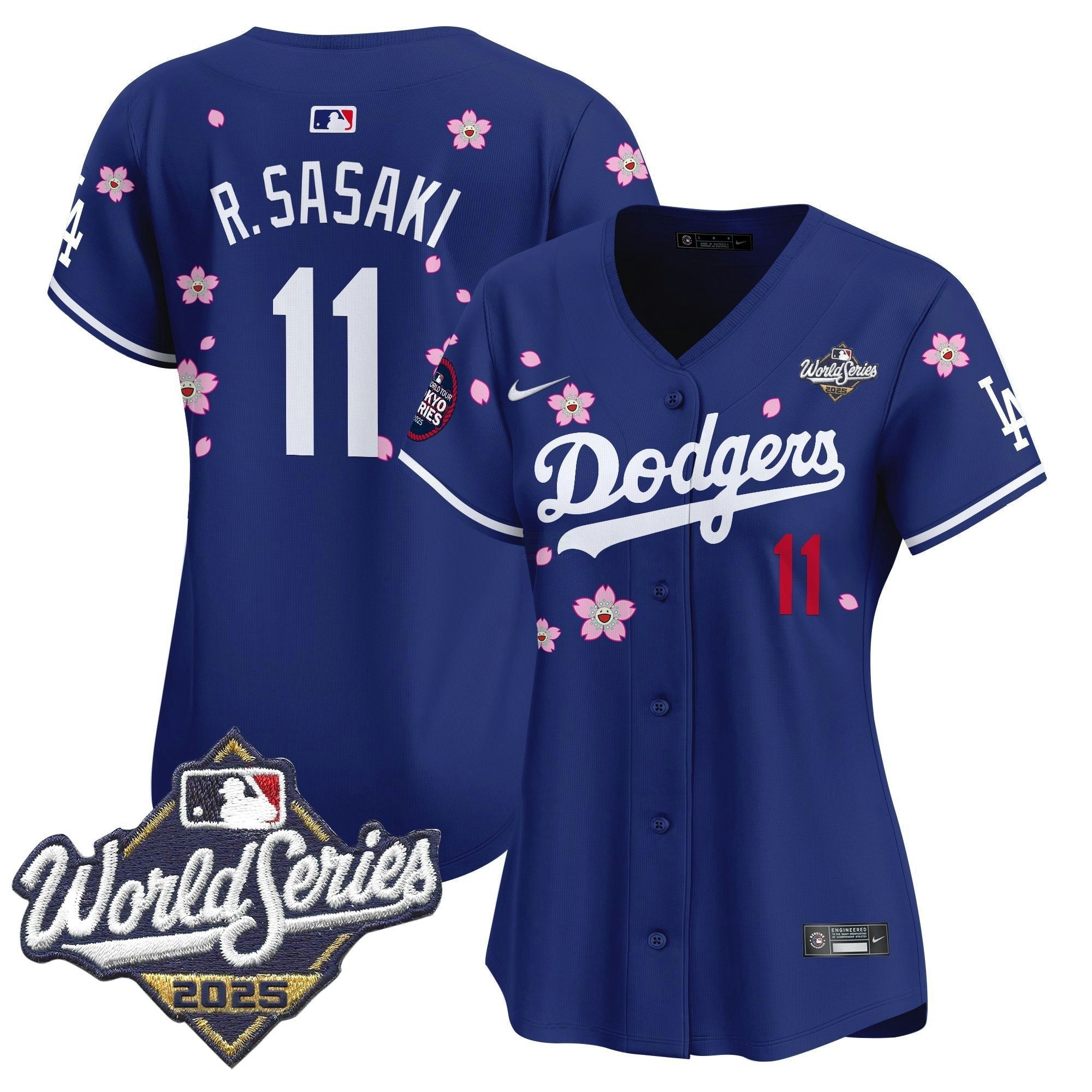 Camisa MLB Women’s 2025 World Series x Tokyo Series Vapor Premier Limited Jersey V2 – Stitched