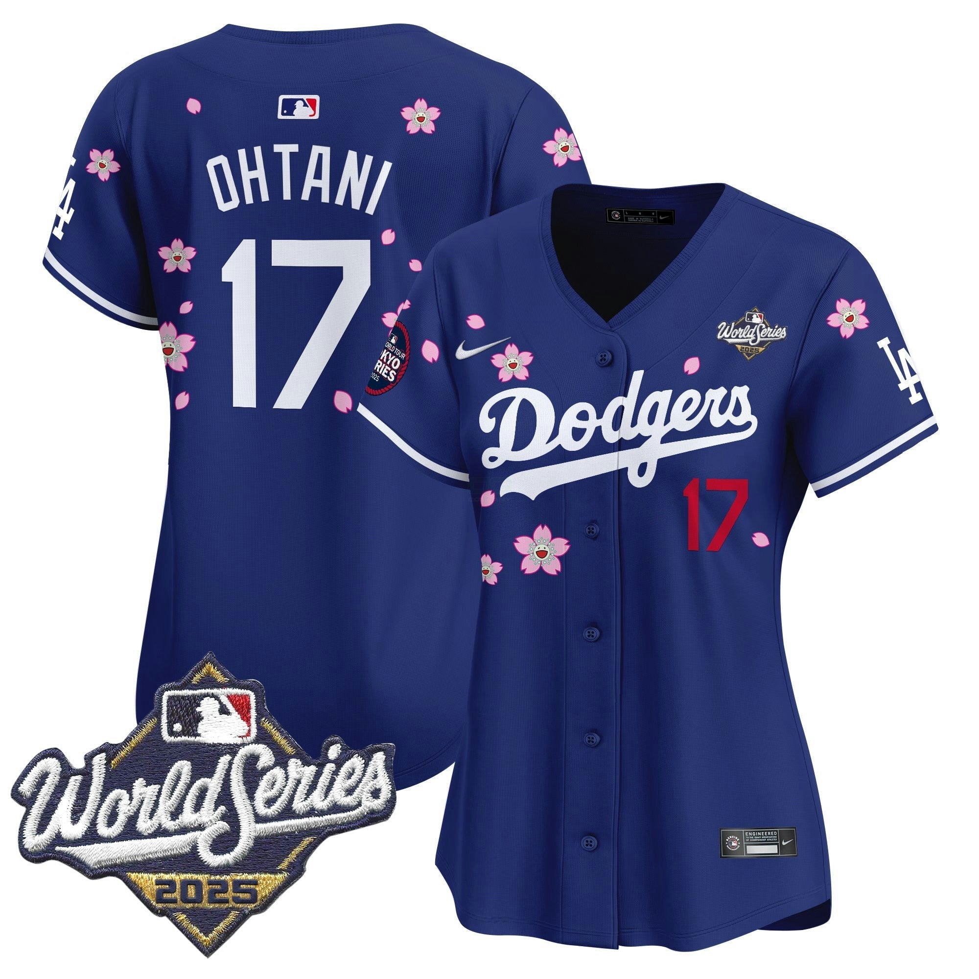 Camisa MLB Women’s 2025 World Series x Tokyo Series Vapor Premier Limited Jersey V2 – Stitched