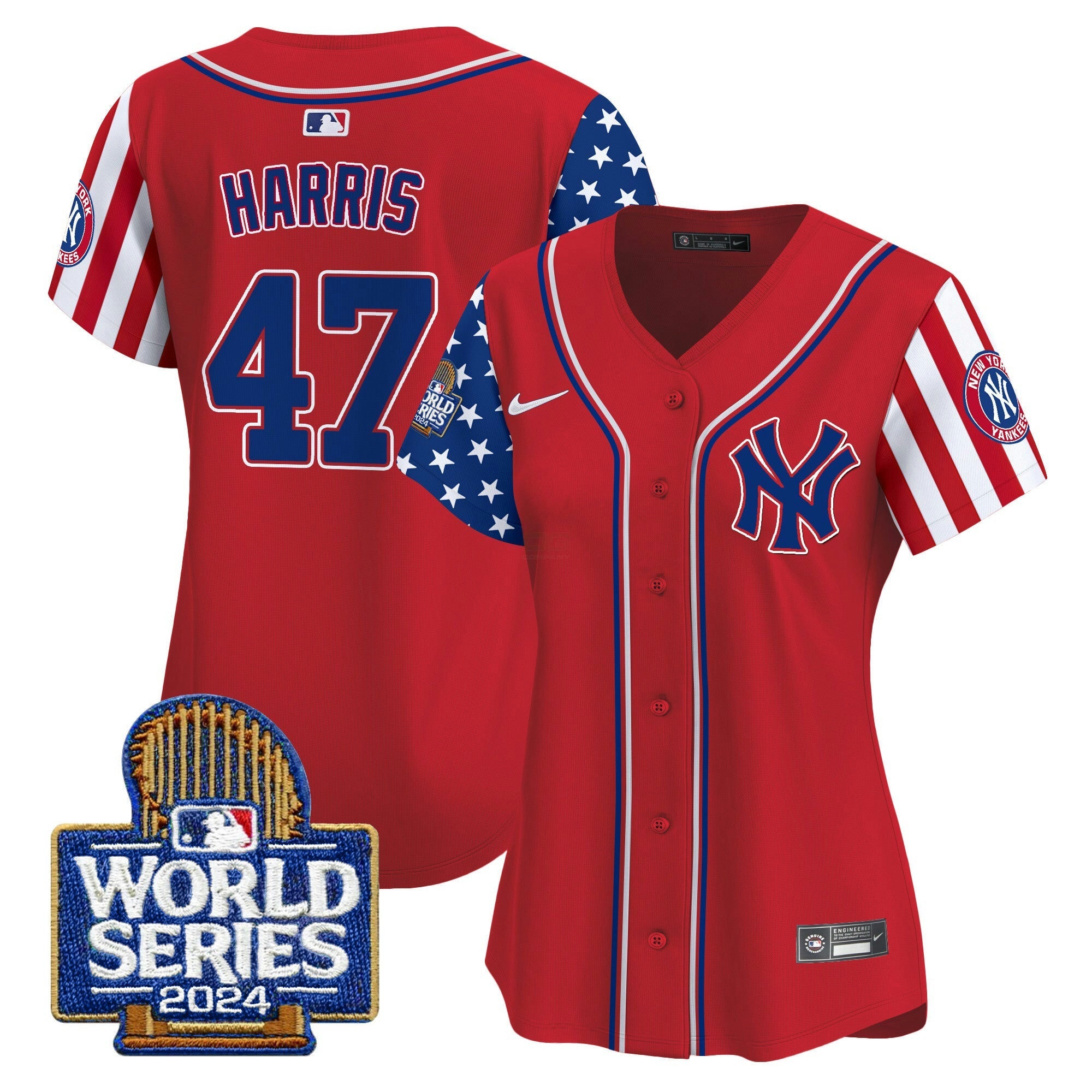 Camisa MLB Women’s American Style 2024 World Series Vapor Premier Limited Jersey