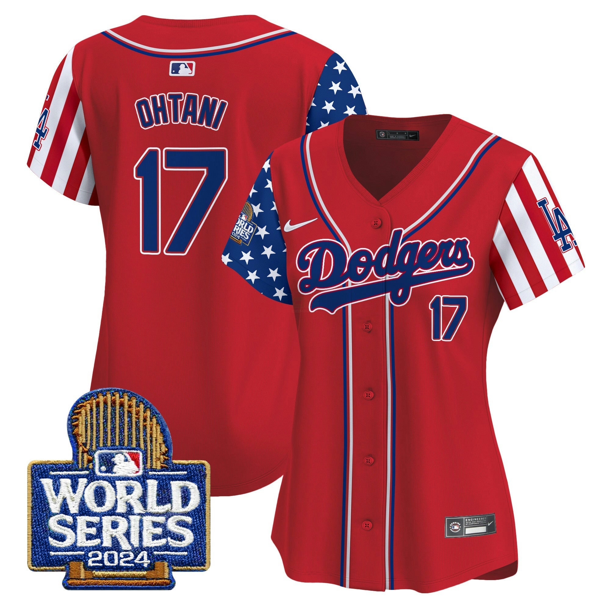 Camisa MLB Women’s American Style 2024 World Series Vapor Premier Limited Jersey