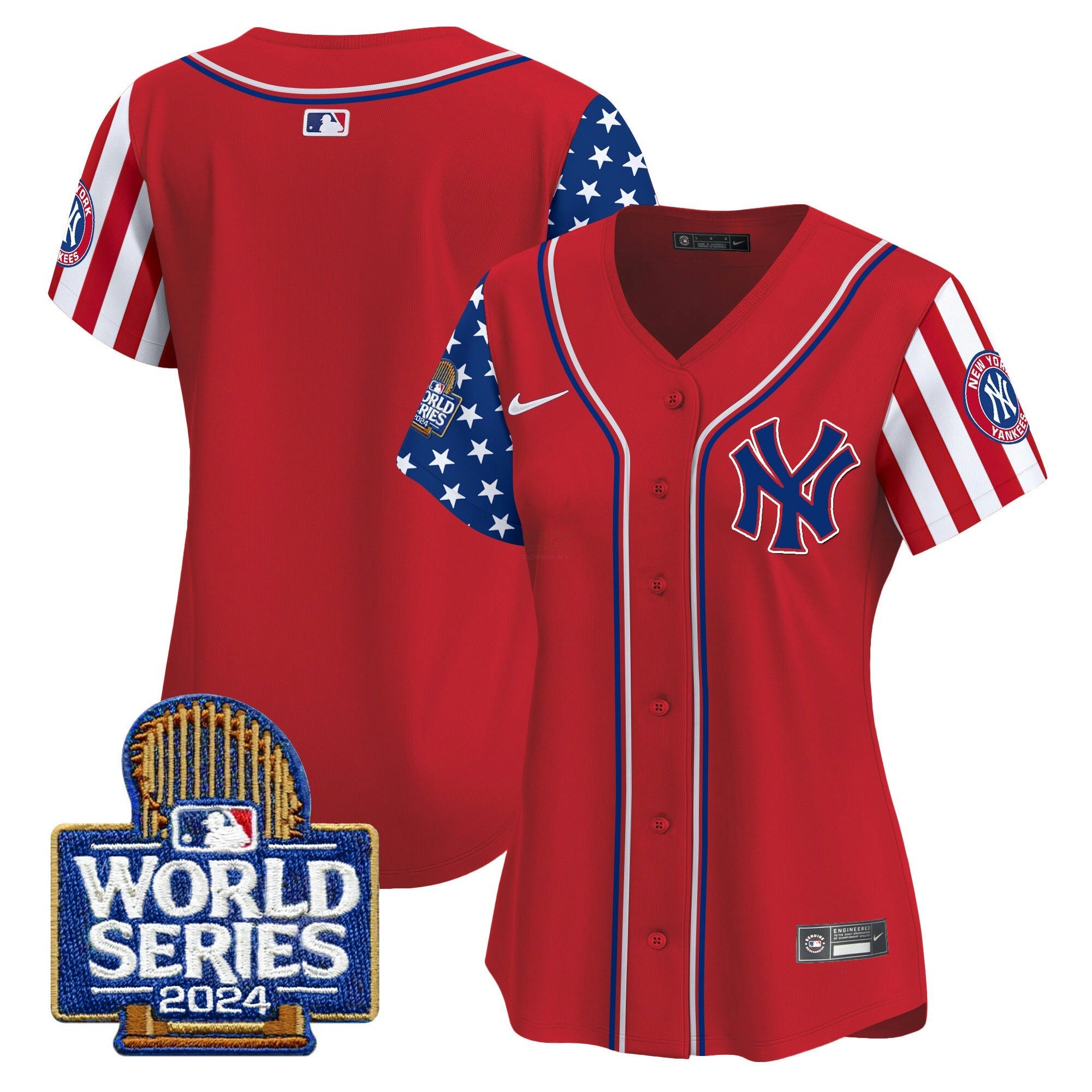 Camisa MLB Women’s American Style 2024 World Series Vapor Premier Limited Jersey