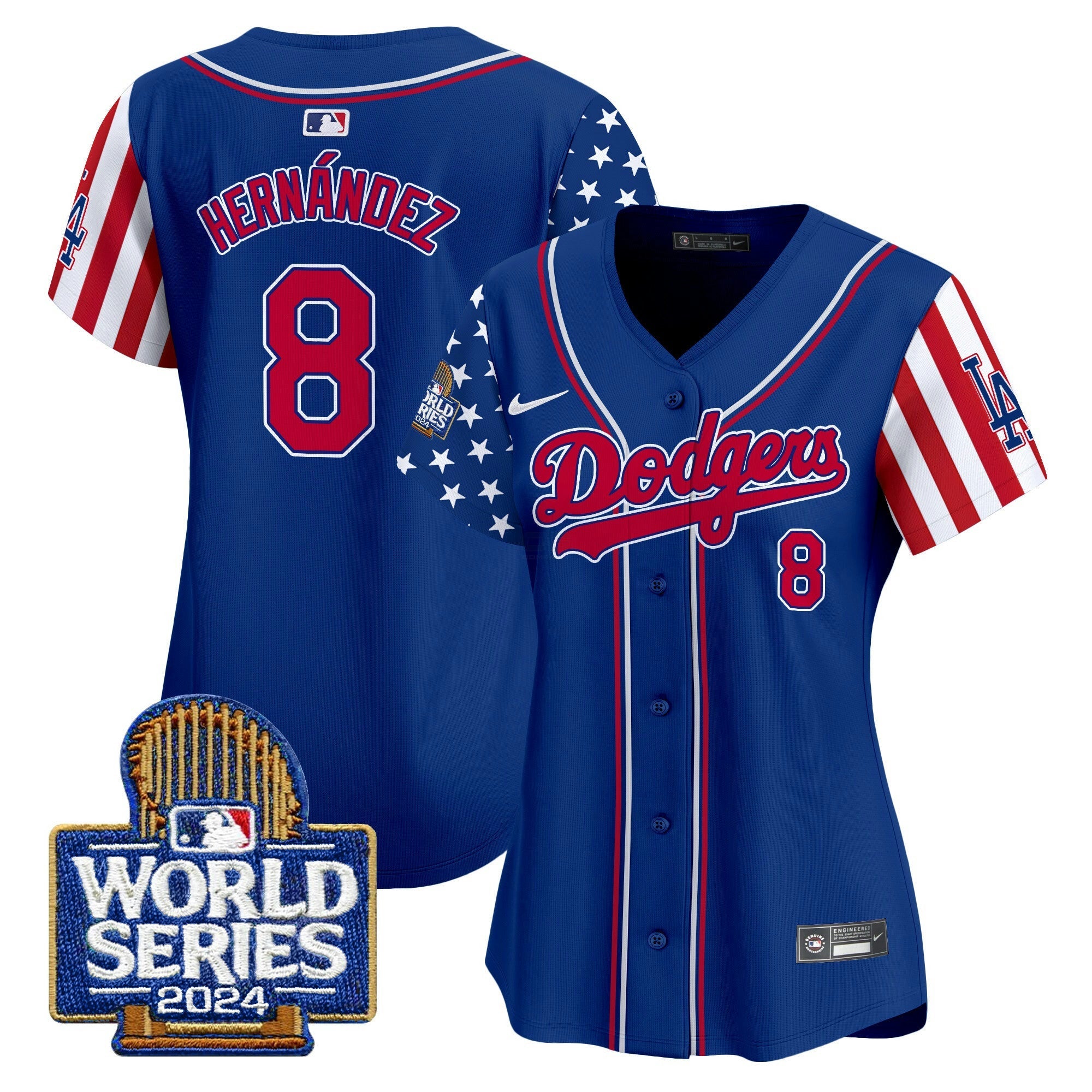 Camisa MLB Women’s American Style 2024 World Series Vapor Premier Limited Jersey