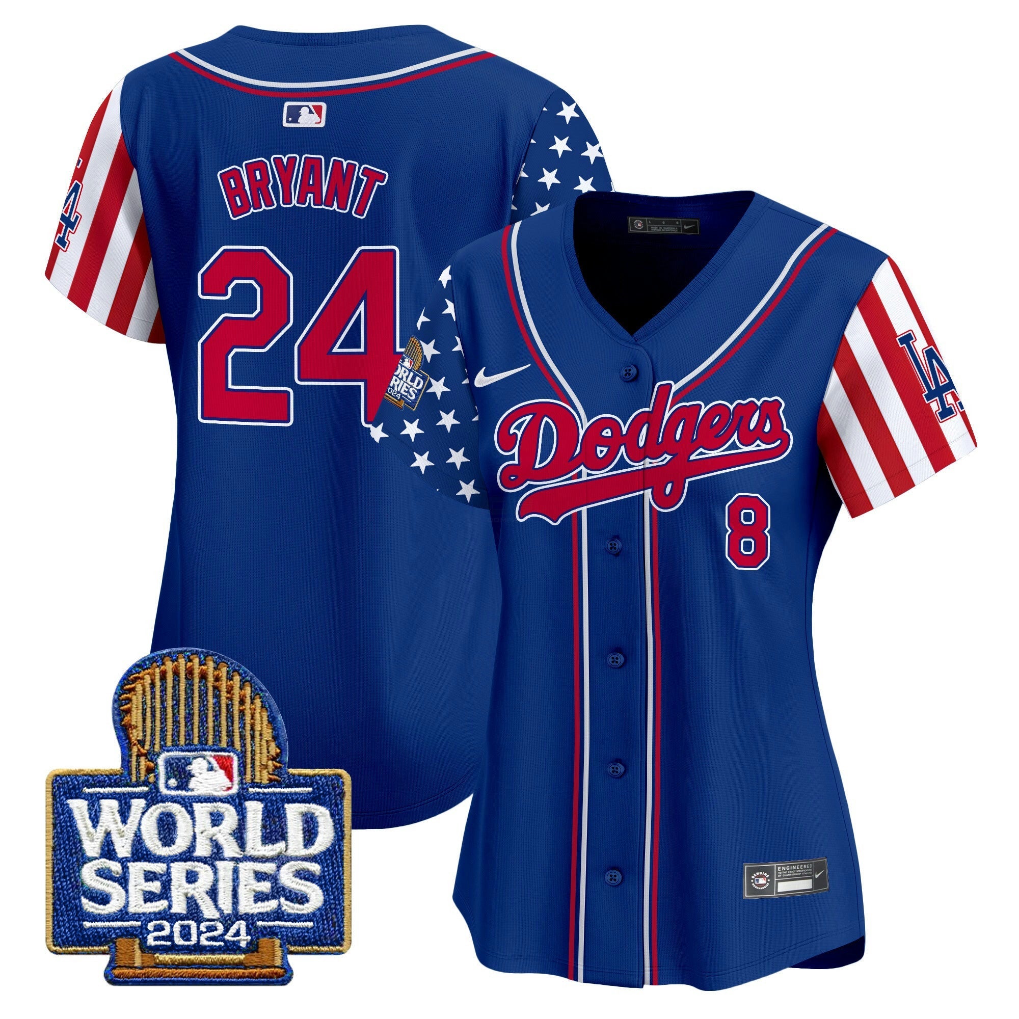 Camisa MLB Women’s American Style 2024 World Series Vapor Premier Limited Jersey