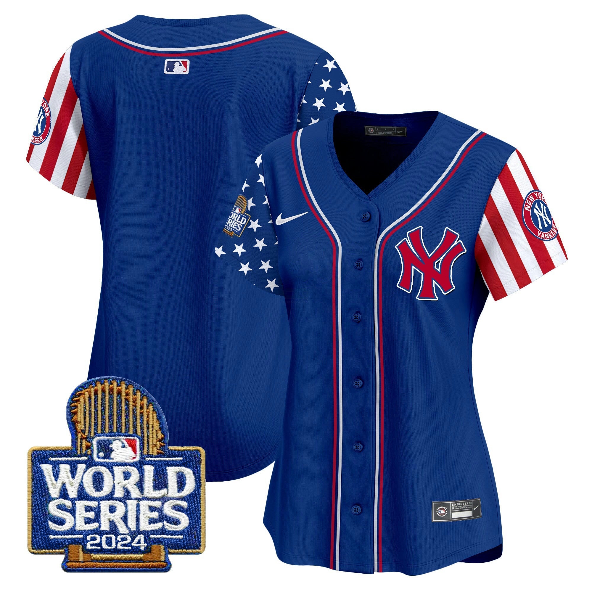 Camisa MLB Women’s American Style 2024 World Series Vapor Premier Limited Jersey