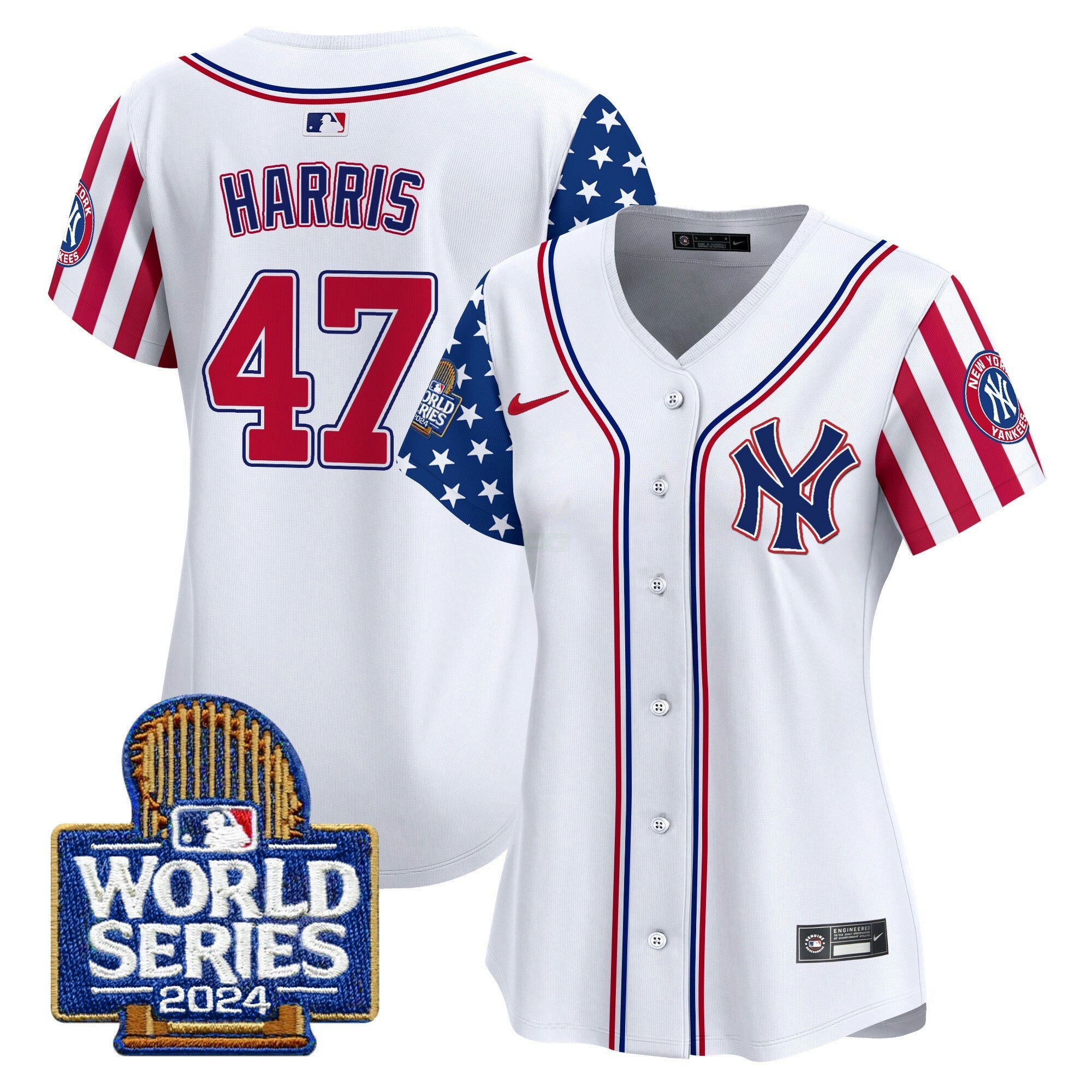 Camisa MLB Women’s American Style 2024 World Series Vapor Premier Limited Jersey
