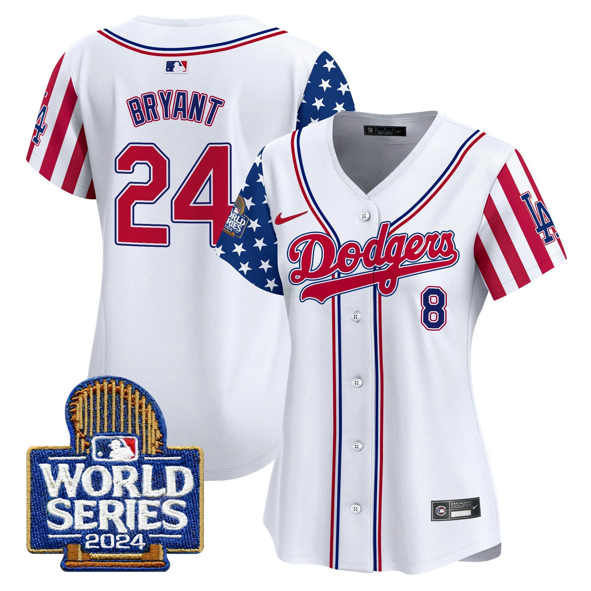 Camisa MLB Women’s American Style 2024 World Series Vapor Premier Limited Jersey
