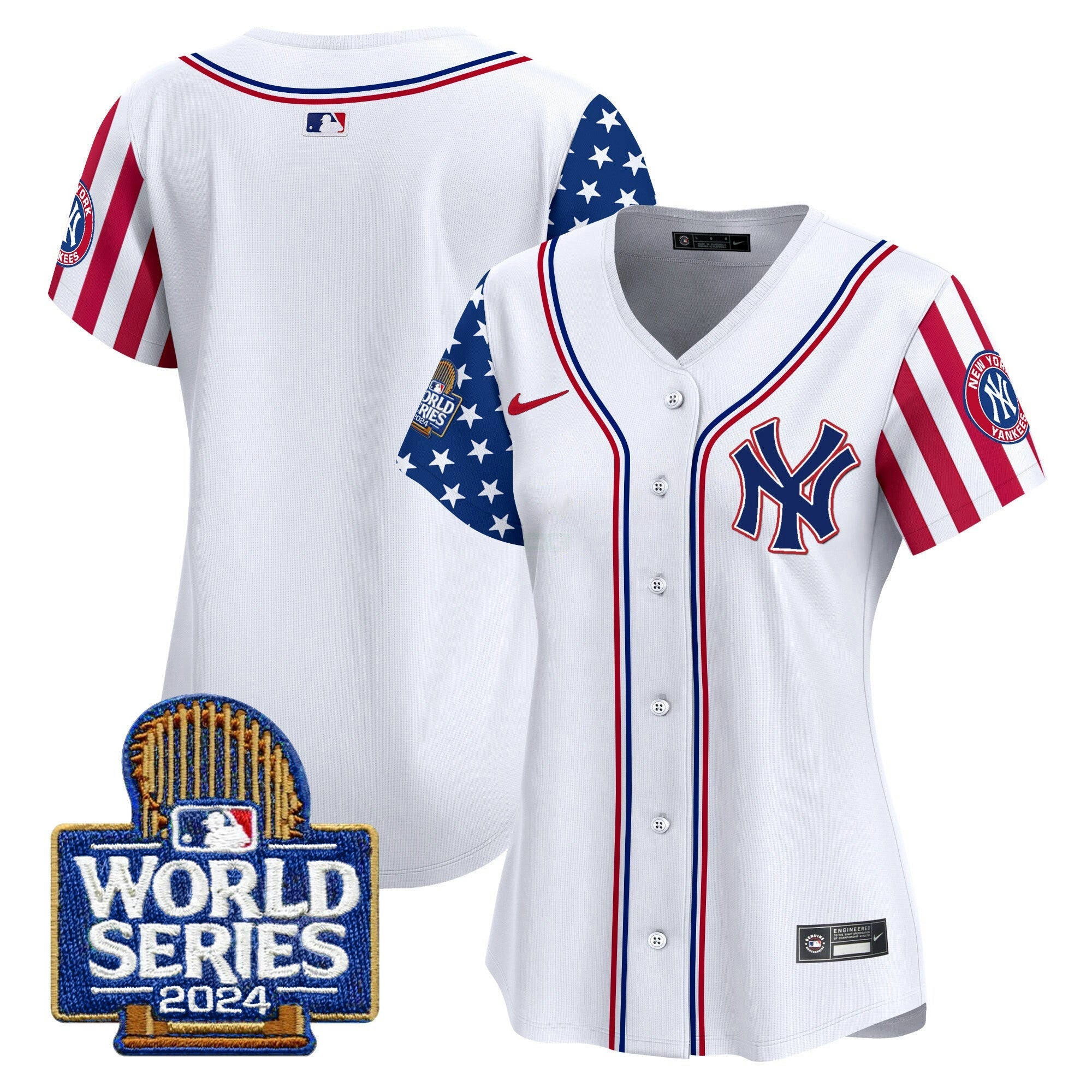 Camisa MLB Women’s American Style 2024 World Series Vapor Premier Limited Jersey