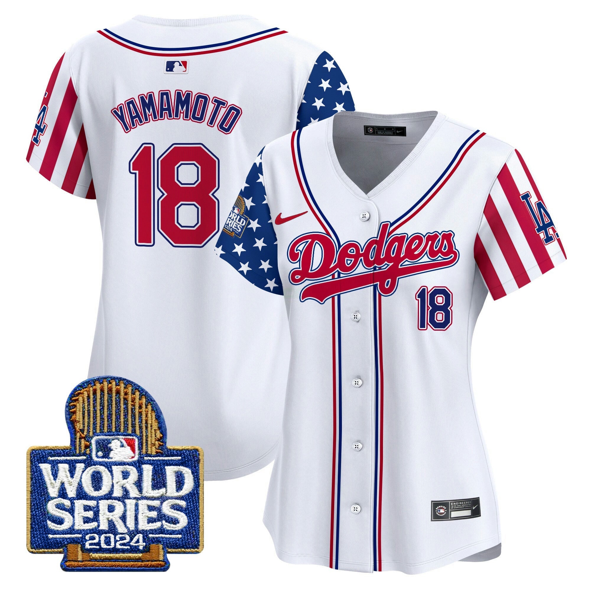 Camisa MLB Women’s American Style 2024 World Series Vapor Premier Limited Jersey