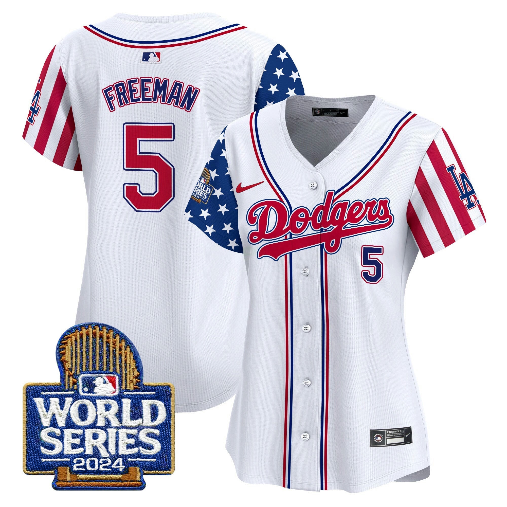 Camisa MLB Women’s American Style 2024 World Series Vapor Premier Limited Jersey