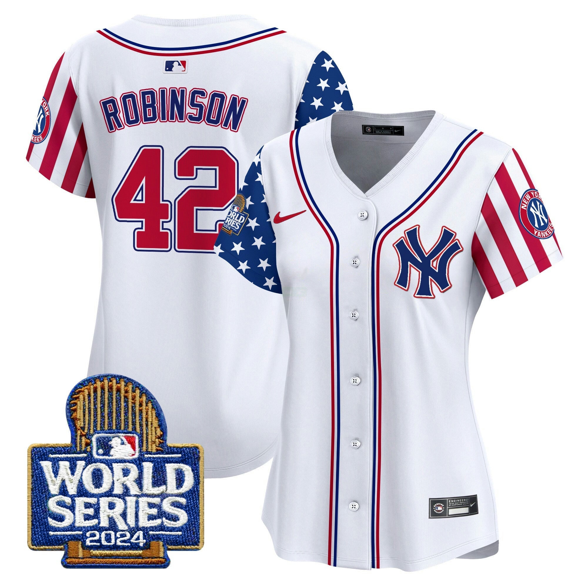 Camisa MLB Women’s American Style 2024 World Series Vapor Premier Limited Jersey