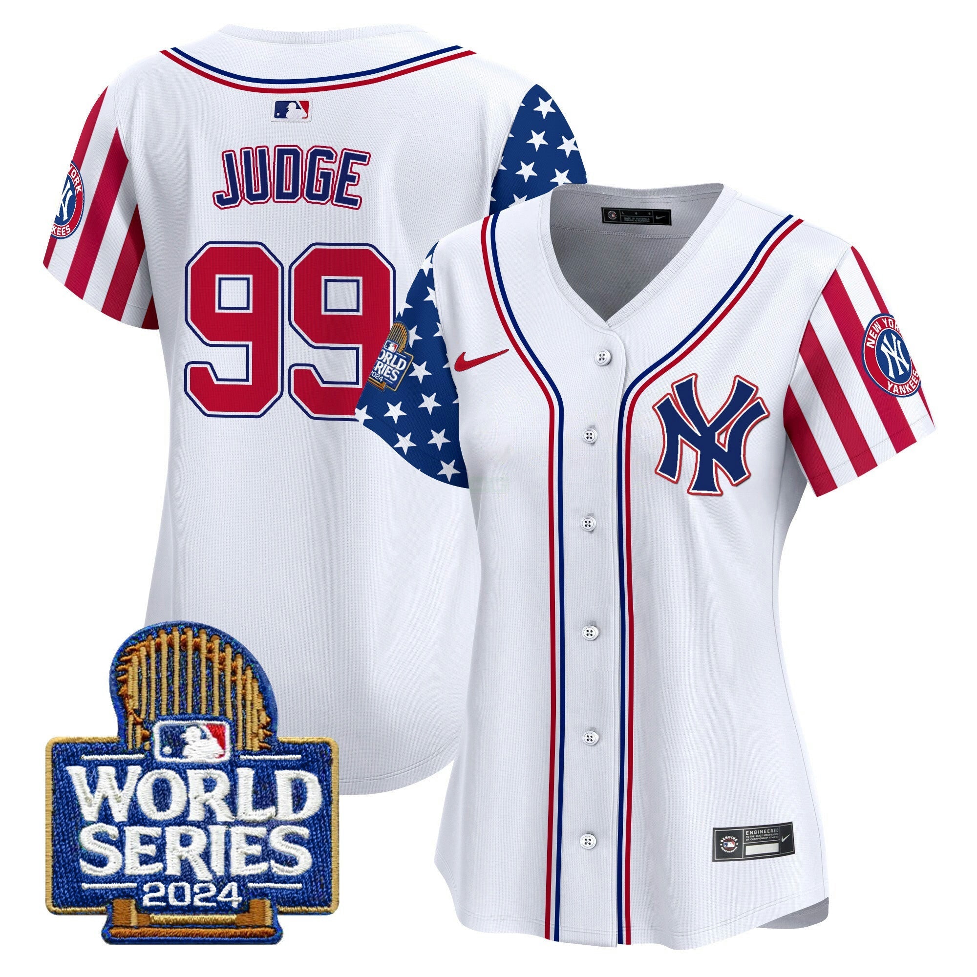 Camisa MLB Women’s American Style 2024 World Series Vapor Premier Limited Jersey