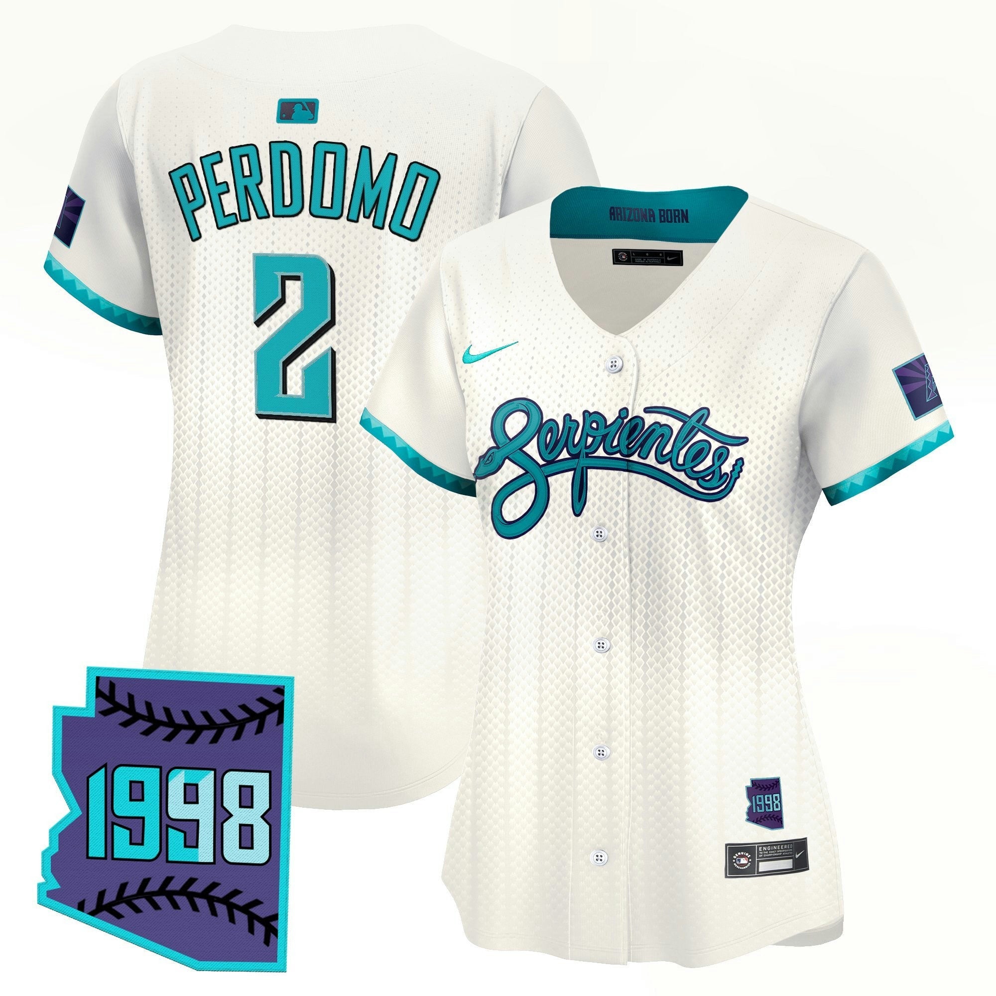 Camisa MLB Women’s Arizona 2025 City Connect Vapor Premier Limited Jersey V2 – Stitched