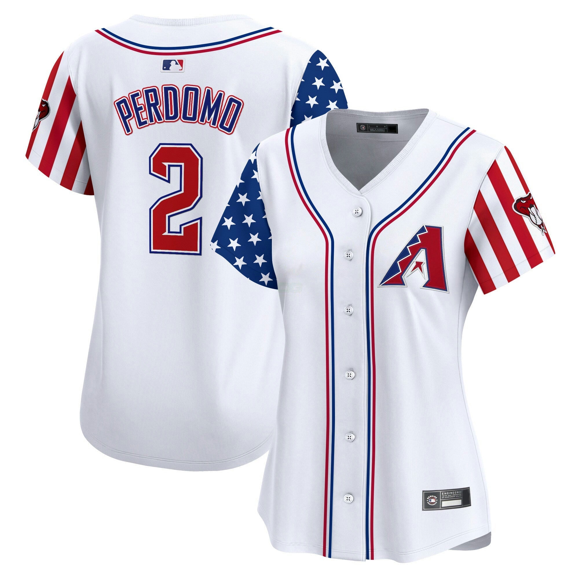 Camisa MLB Women’s Arizona 2025 Independence Day Vapor Premier Limited Jersey