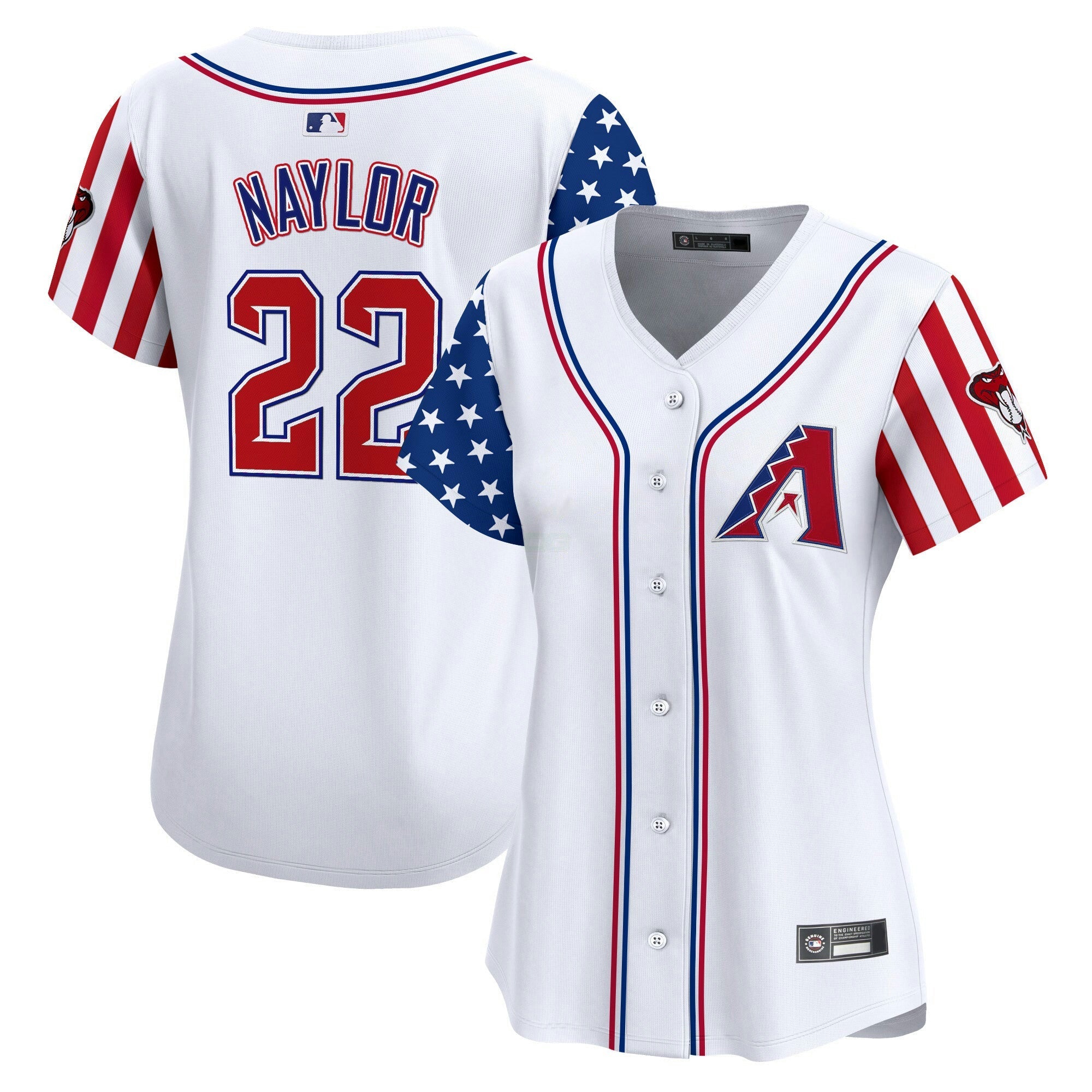 Camisa MLB Women’s Arizona 2025 Independence Day Vapor Premier Limited Jersey