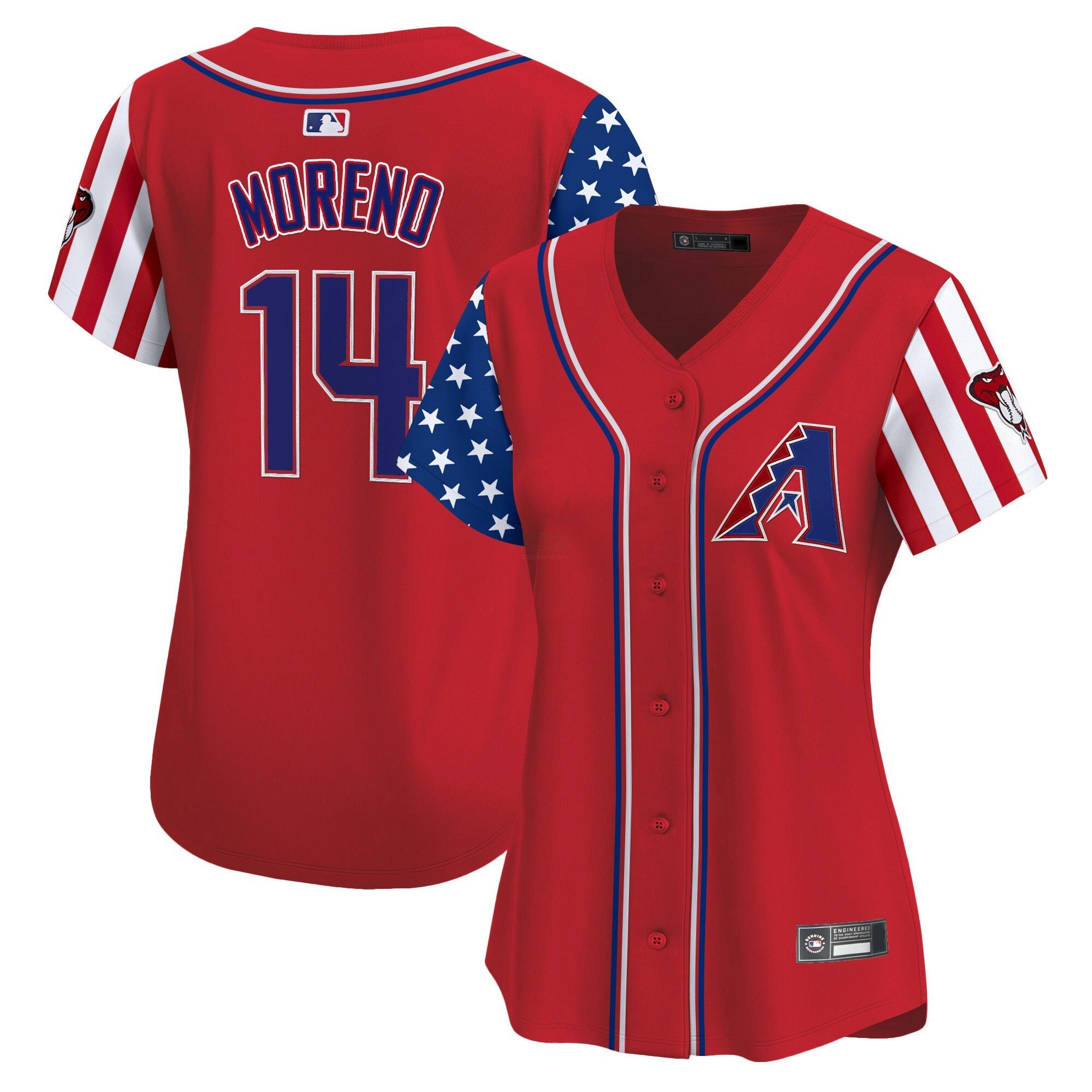 Camisa MLB Women’s Arizona 2025 Independence Day Vapor Premier Limited Jersey
