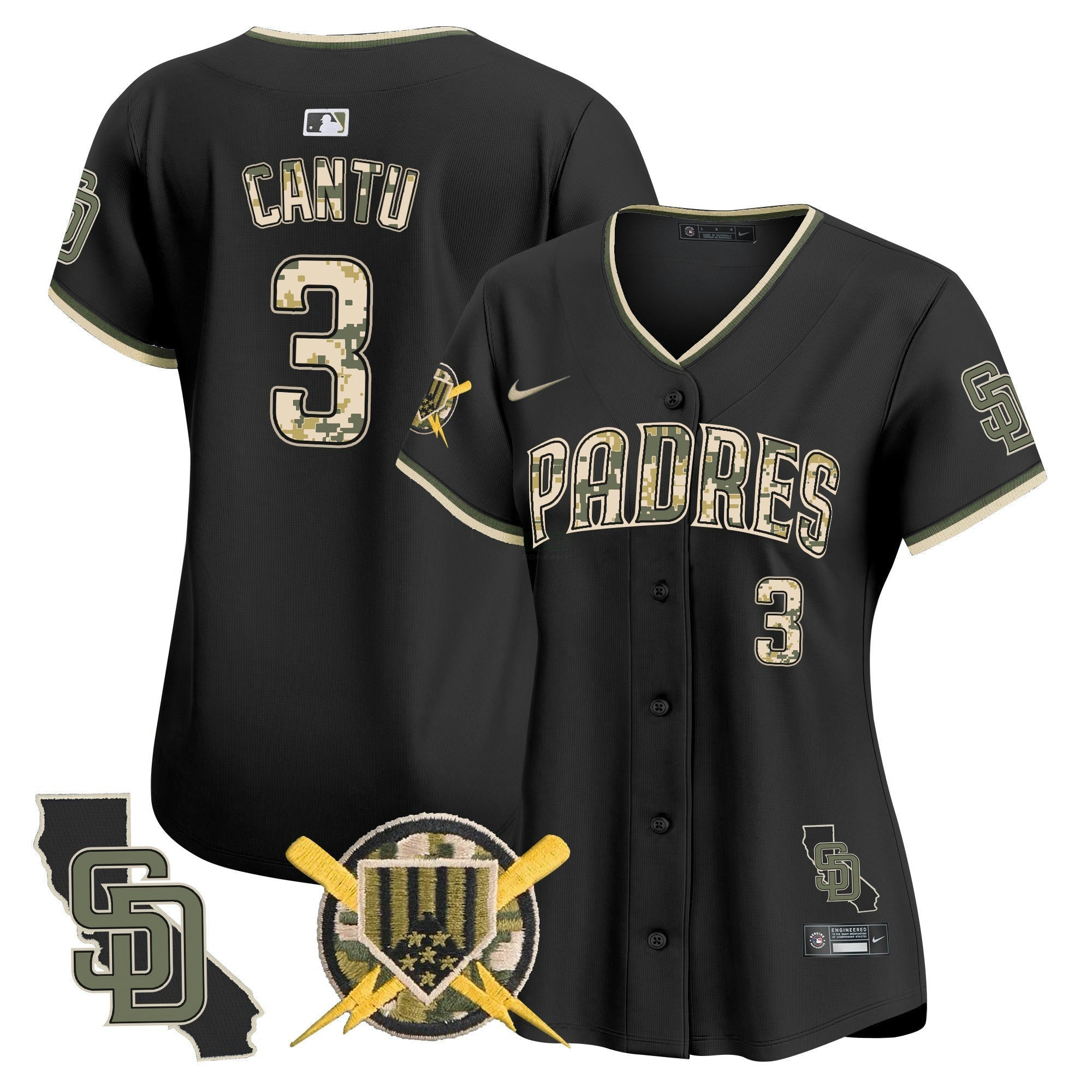 Camisa MLB Women’s Armed Forces Day Vapor Premier Limited Jersey