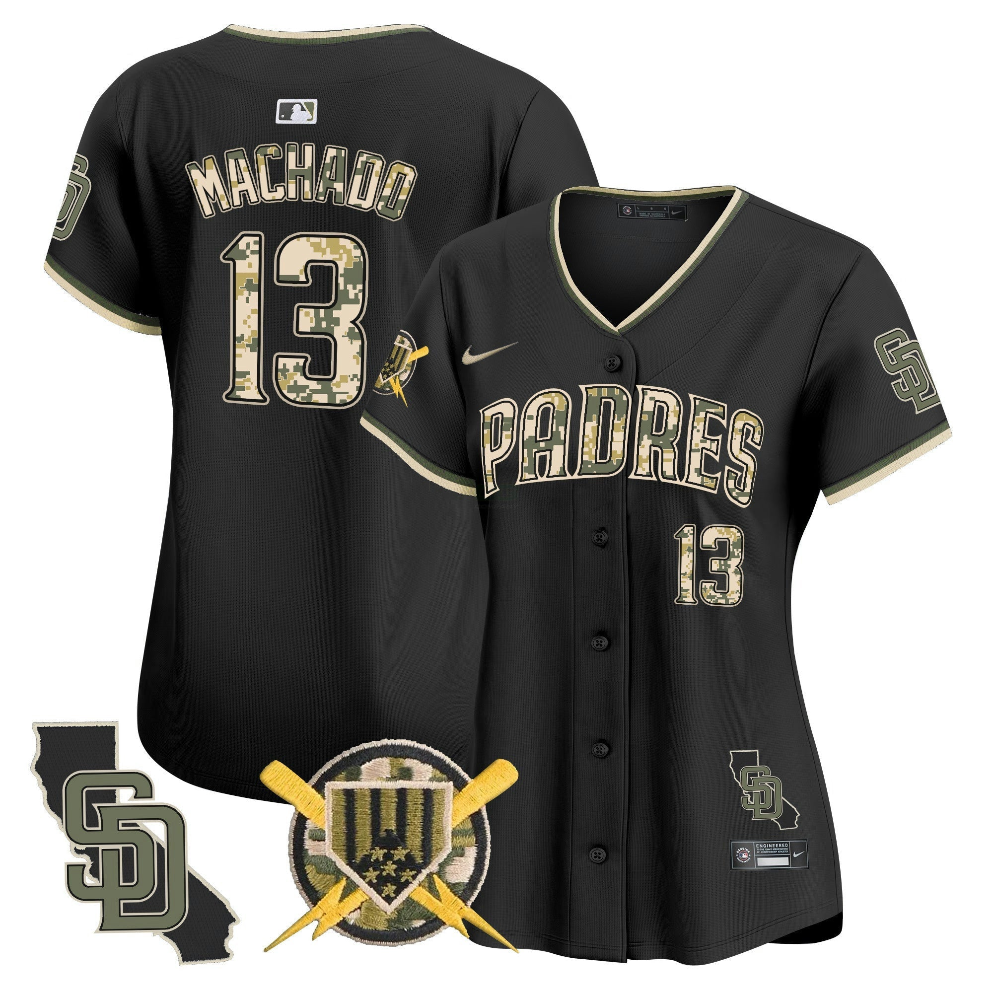 Camisa MLB Women’s Armed Forces Day Vapor Premier Limited Jersey