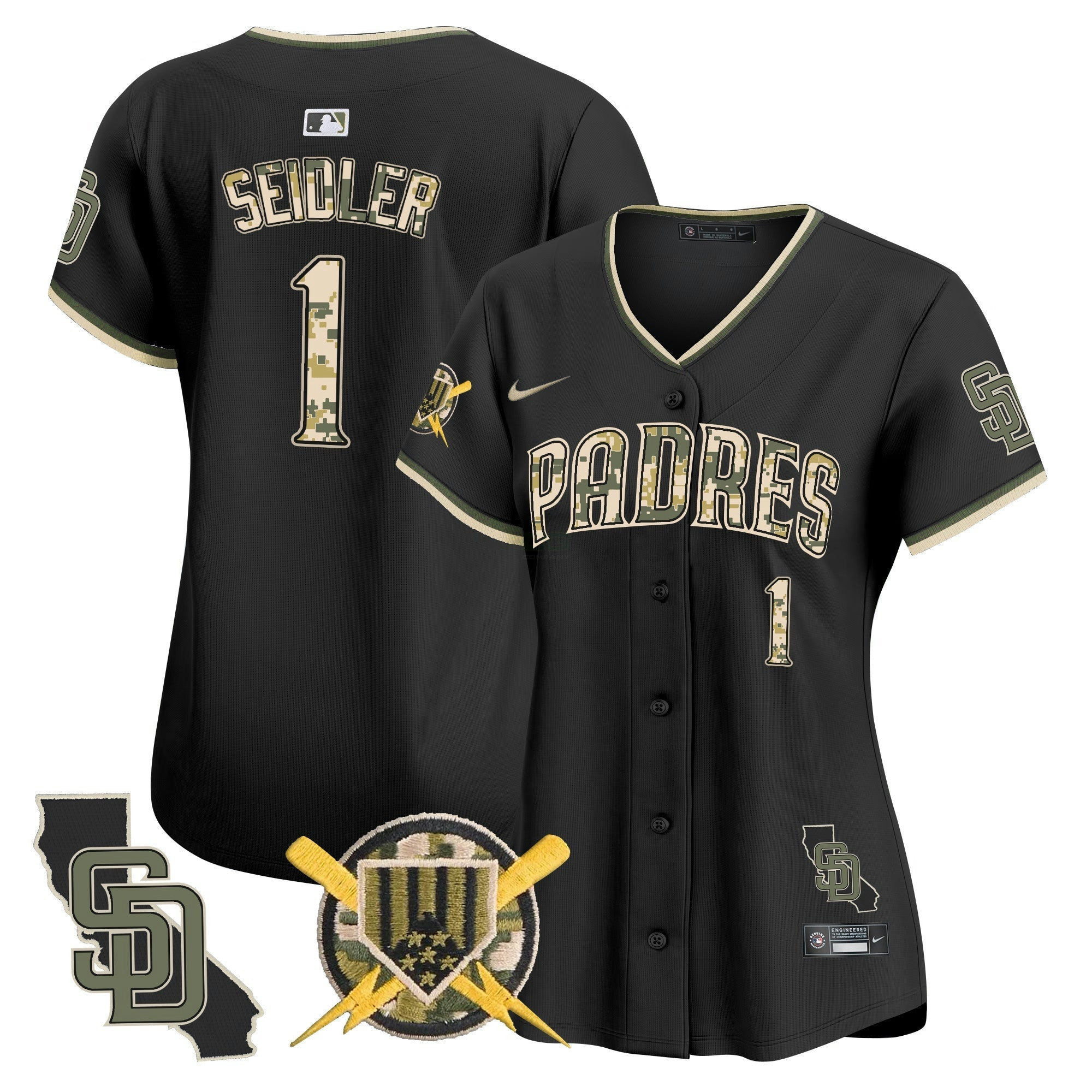 Camisa MLB Women’s Armed Forces Day Vapor Premier Limited Jersey