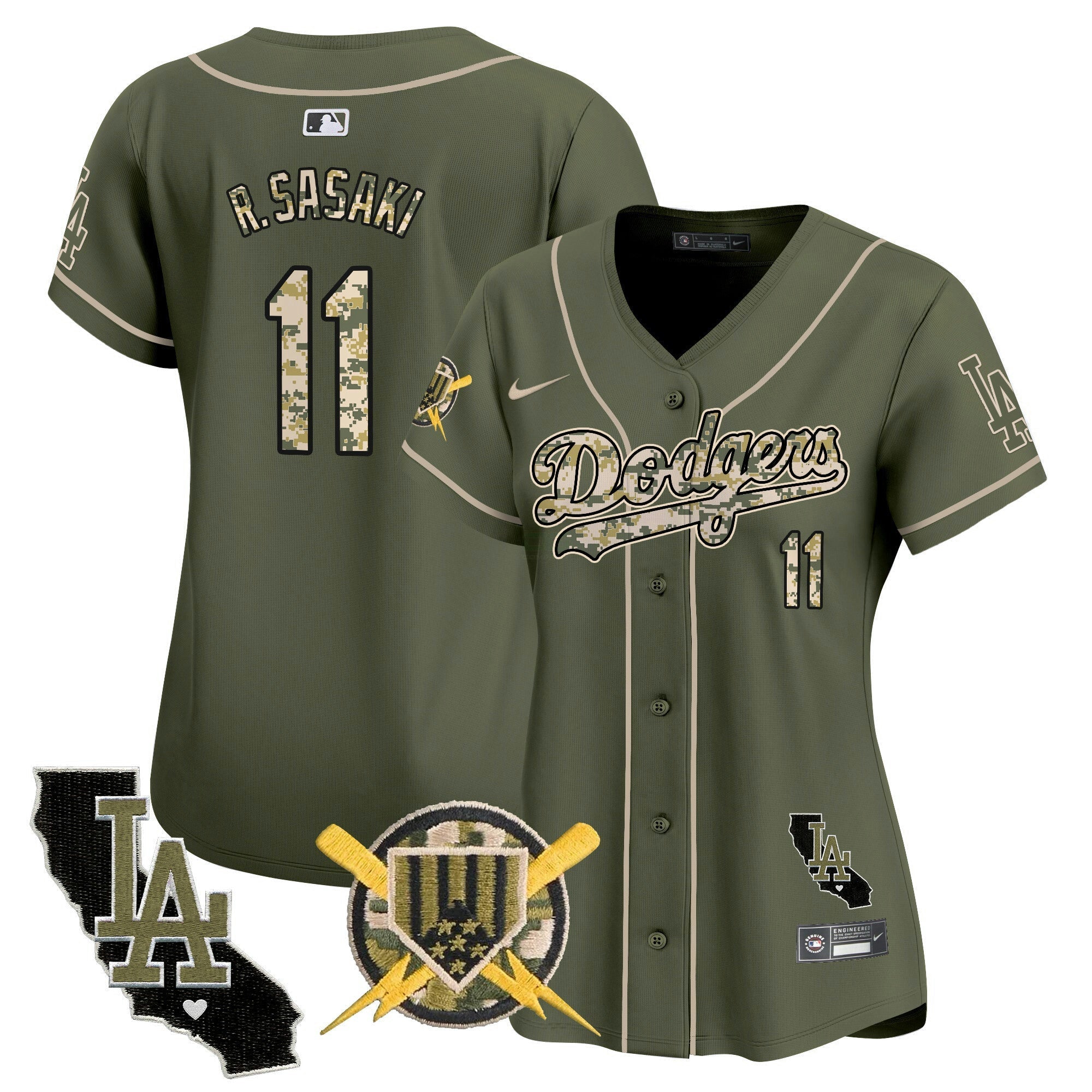 Camisa MLB Women’s Armed Forces Day Vapor Premier Limited Jersey