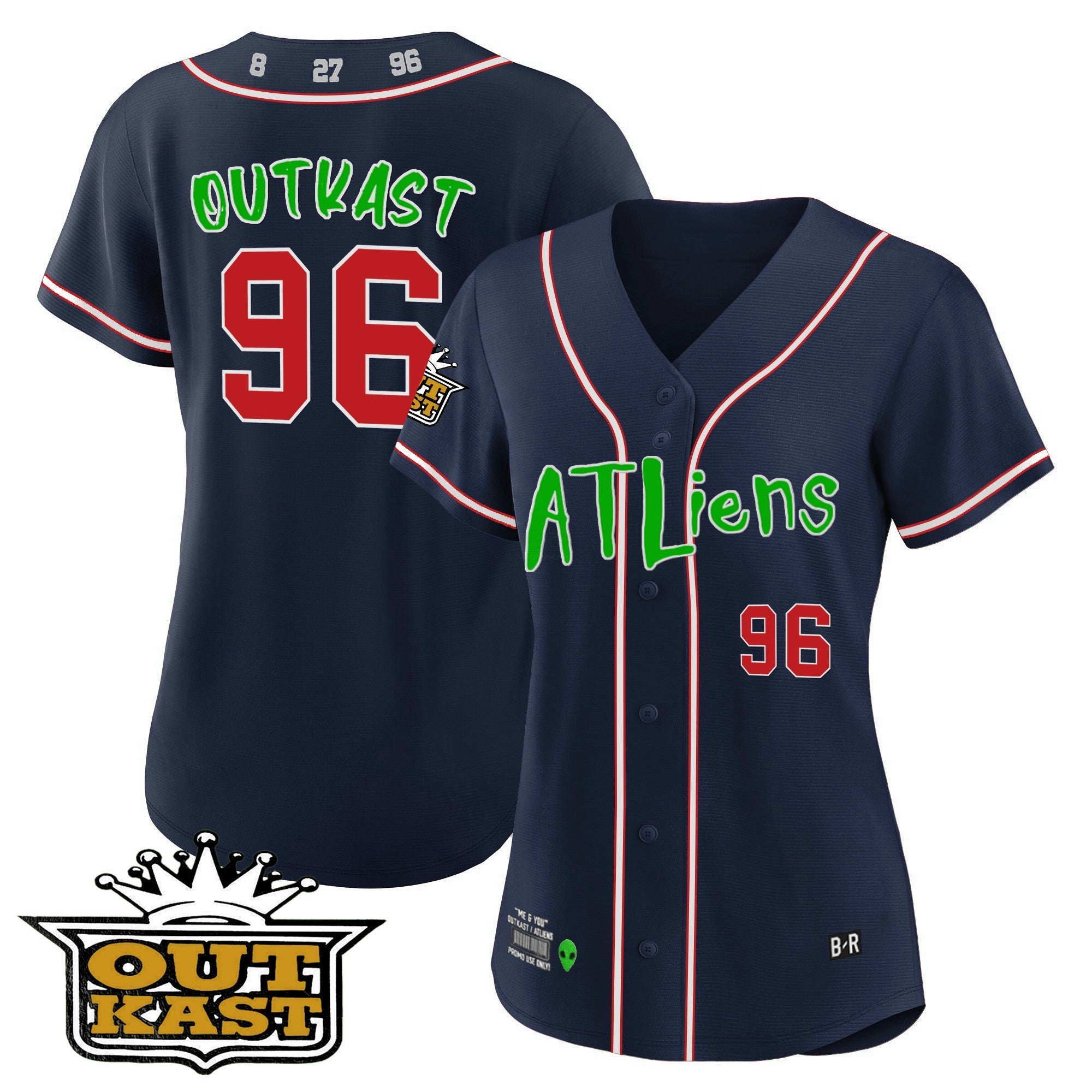 Camisa MLB Women’s Atlanta Atliens Jersey