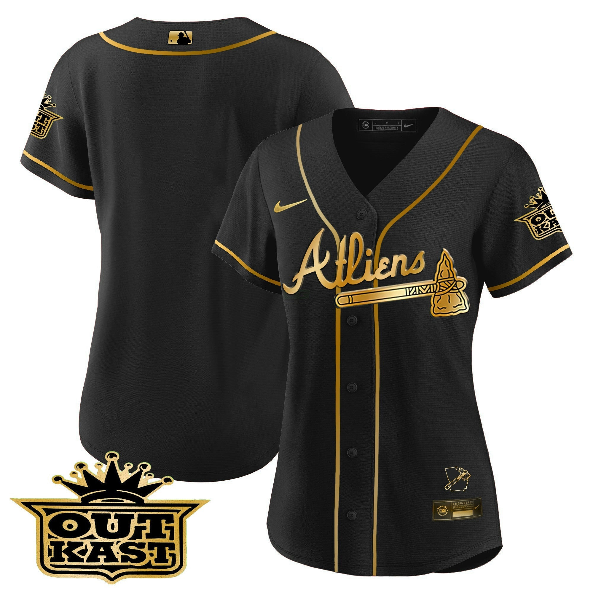 Camisa MLB Women’s Atlanta Atliens Jersey V2
