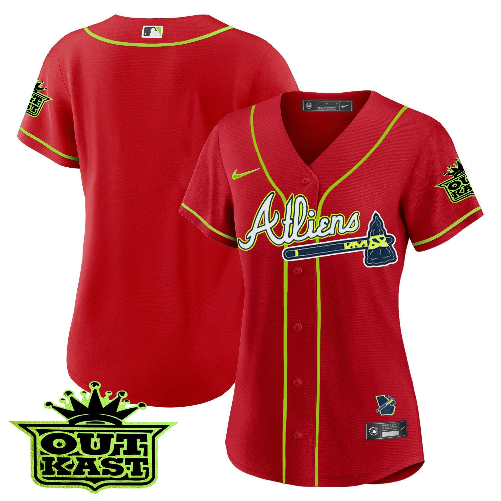 Camisa MLB Women’s Atlanta Atliens Jersey