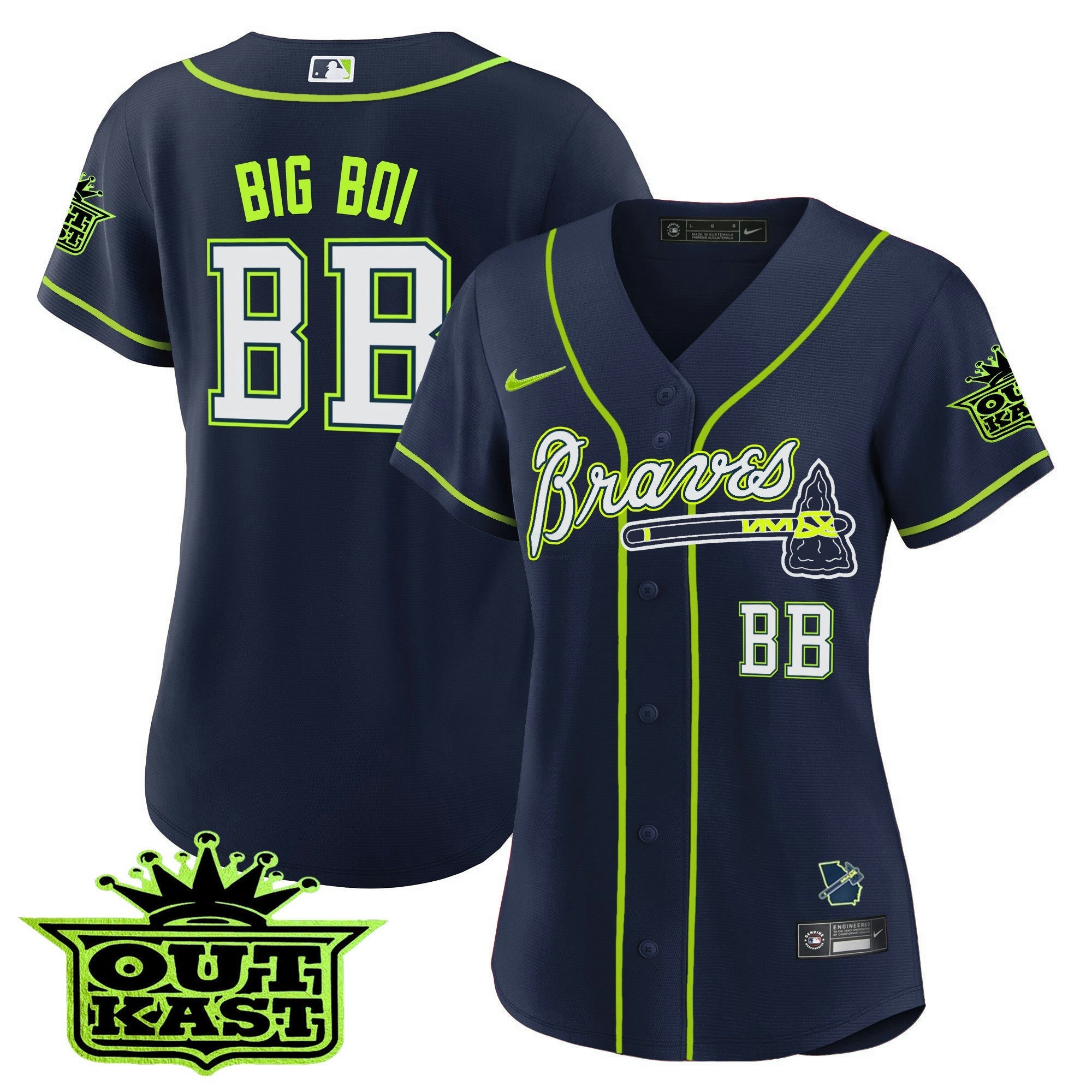 Camisa MLB Women’s Atlanta Outkast Jersey V2