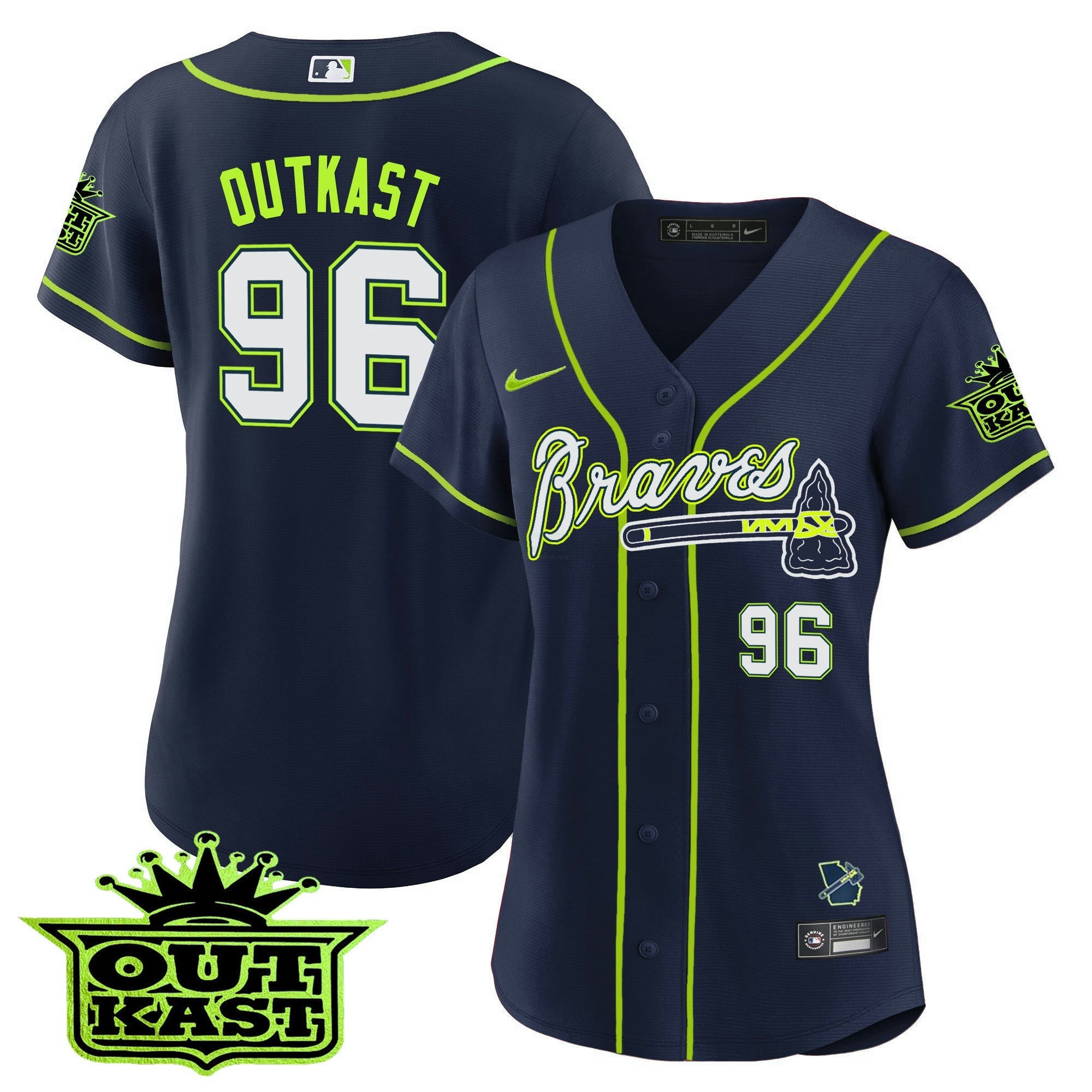 Camisa MLB Women’s Atlanta Outkast Jersey V2