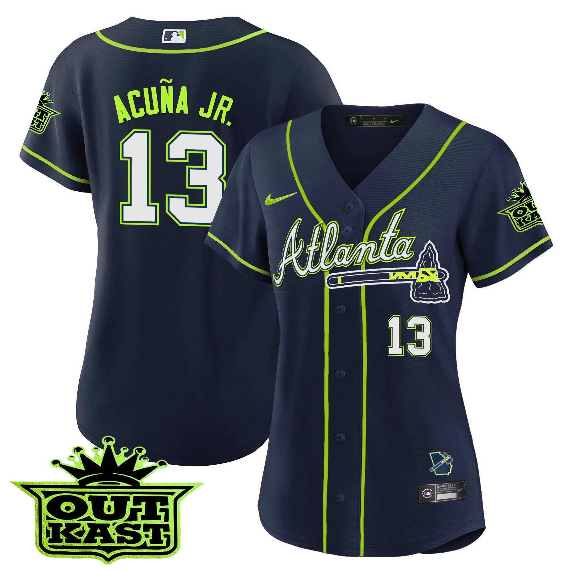 Camisa MLB Women’s Atlanta Outkast Jersey V3