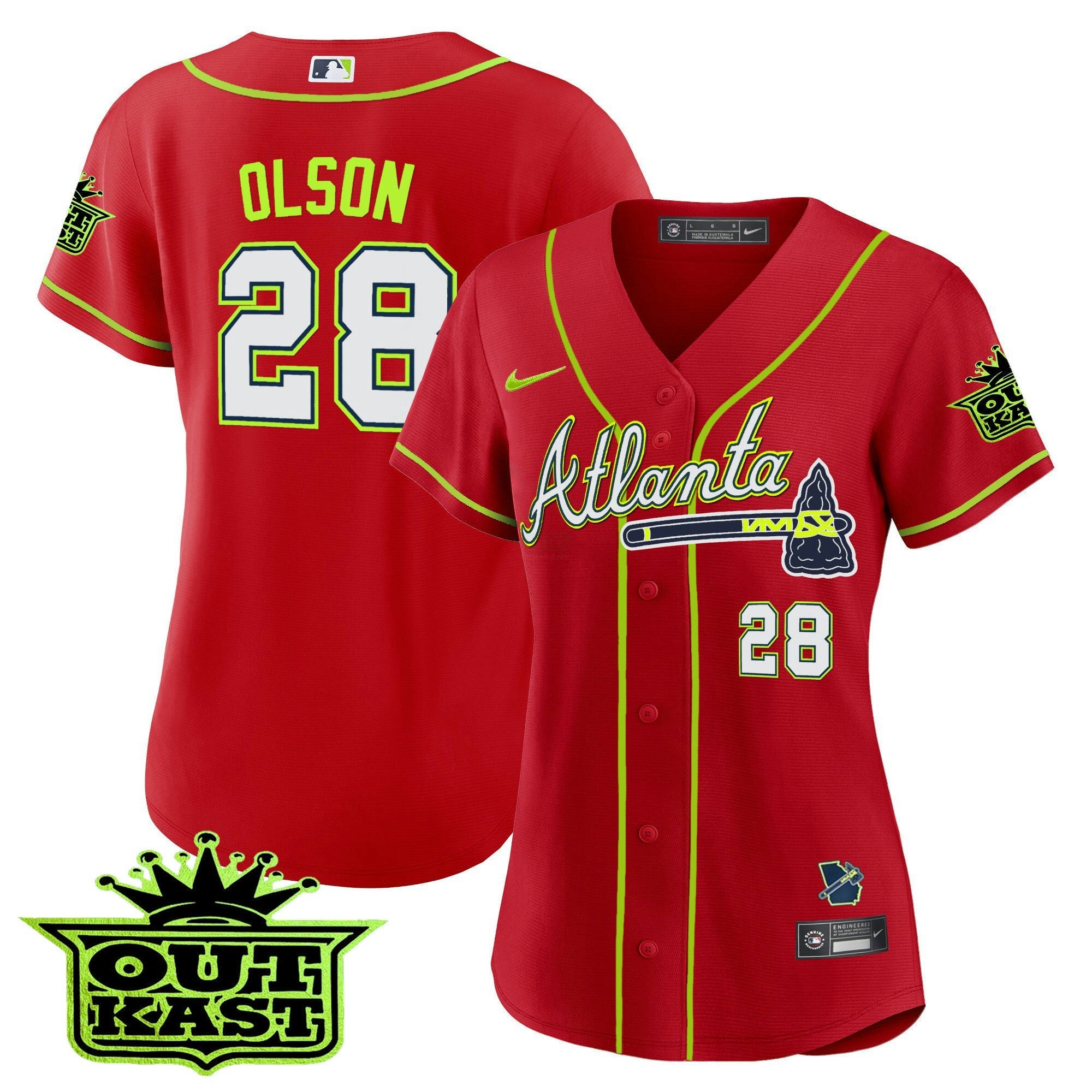 Camisa MLB Women’s Atlanta Outkast Jersey V3