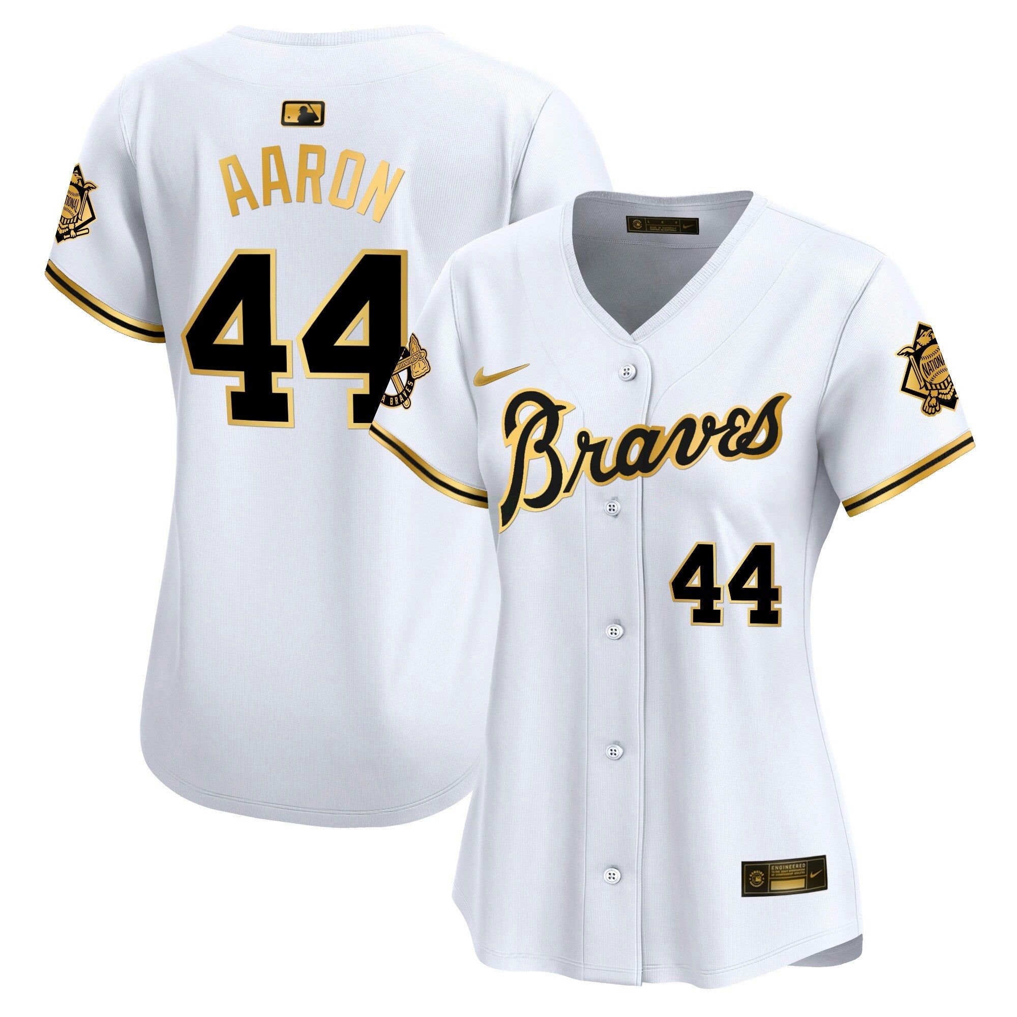 Camisa MLB Women’s Atlanta Peaches n’ Creme Vapor Premier Limited Jersey