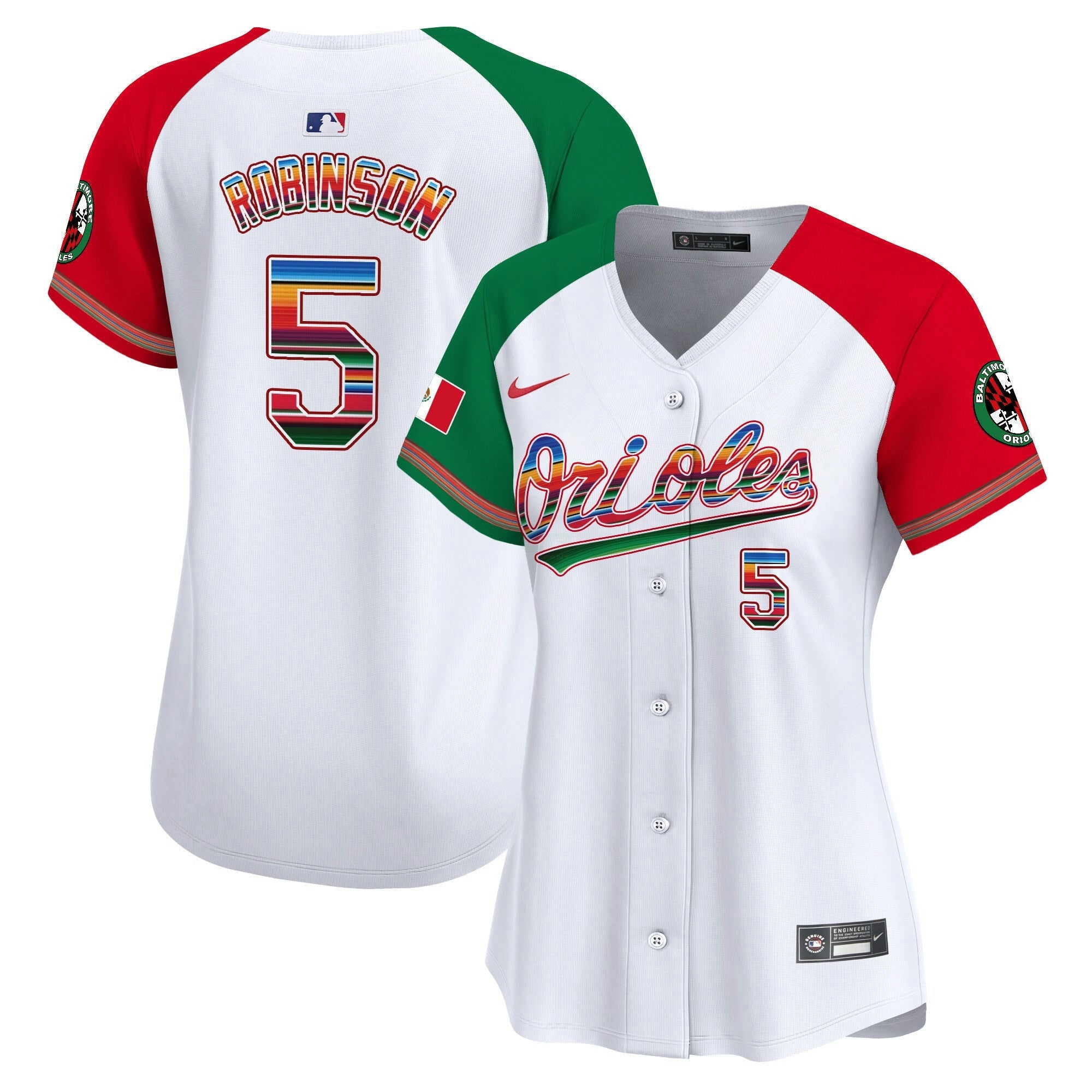 Camisa MLB Women’s Baltimore Mexico Vapor Premier Limited Jersey