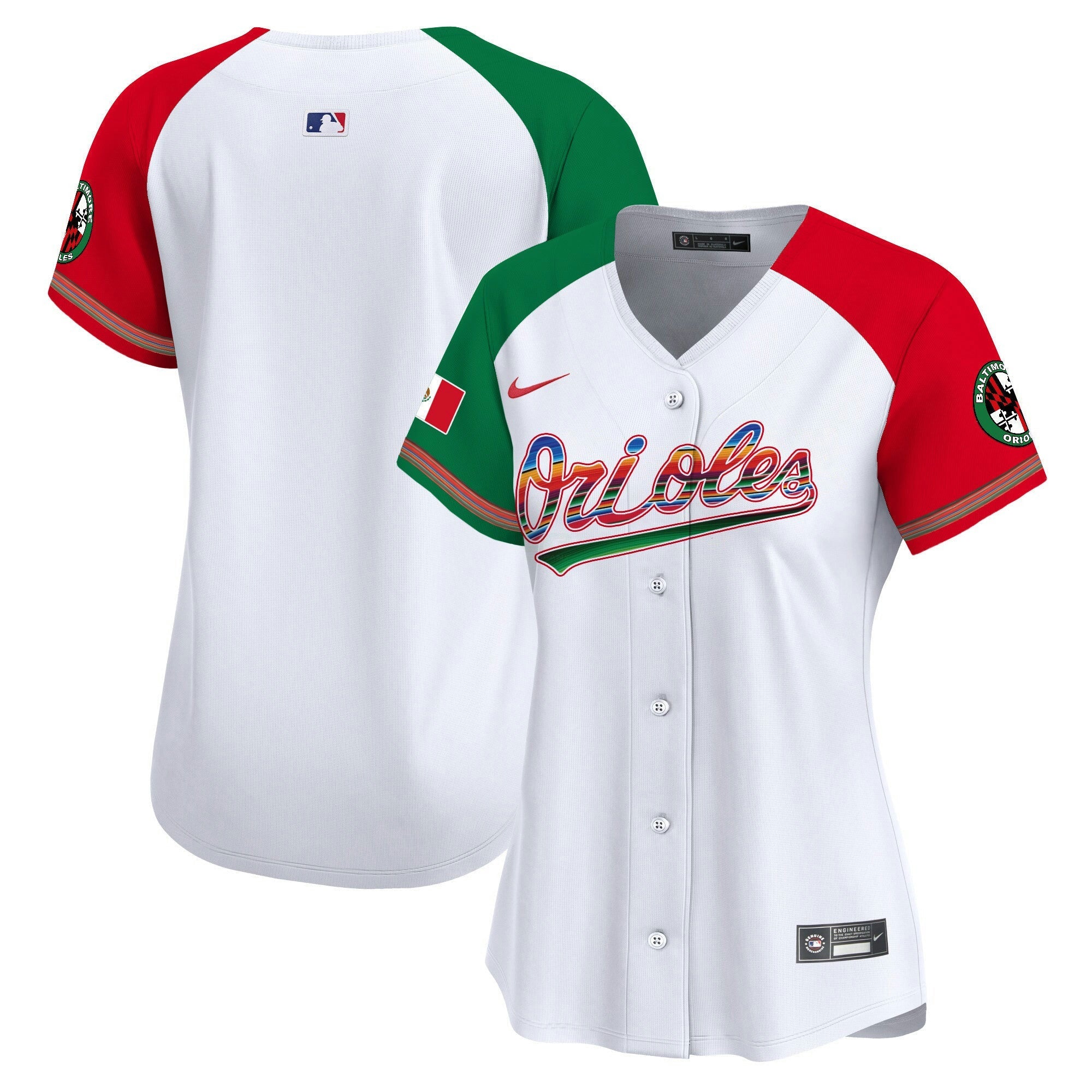 Camisa MLB Women’s Baltimore Mexico Vapor Premier Limited Jersey