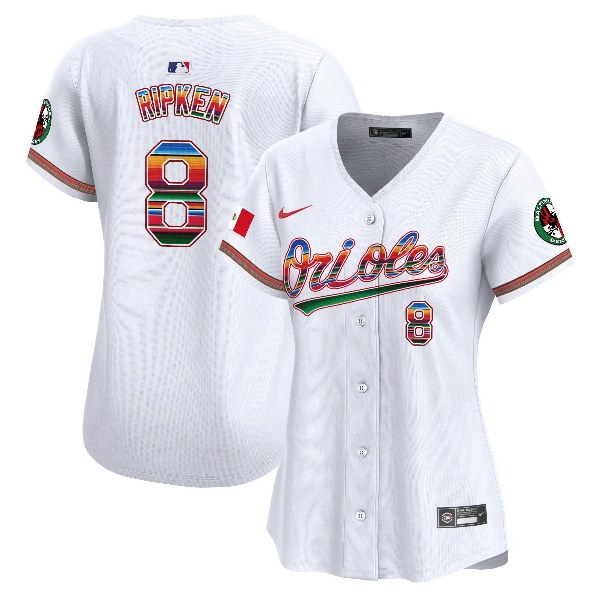 Camisa MLB Women’s Baltimore Mexico Vapor Premier Limited Jersey