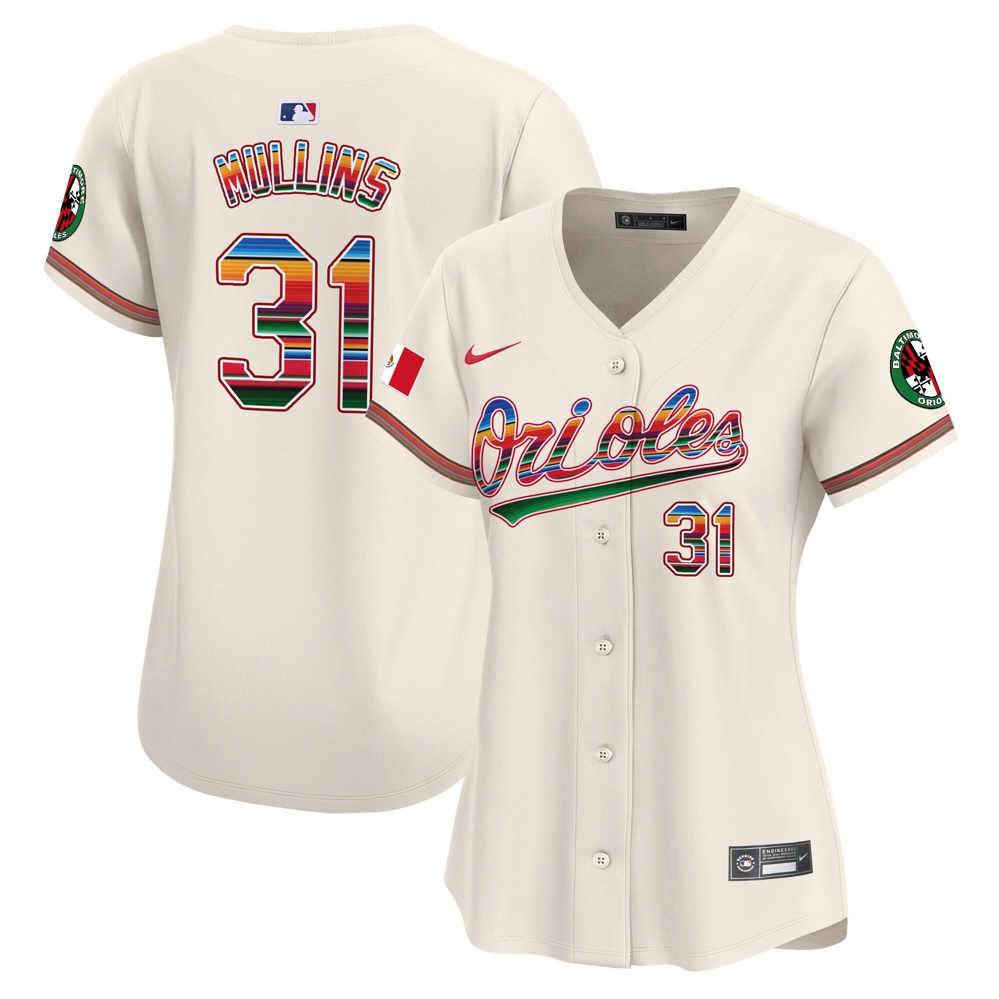 Camisa MLB Women’s Baltimore Mexico Vapor Premier Limited Jersey