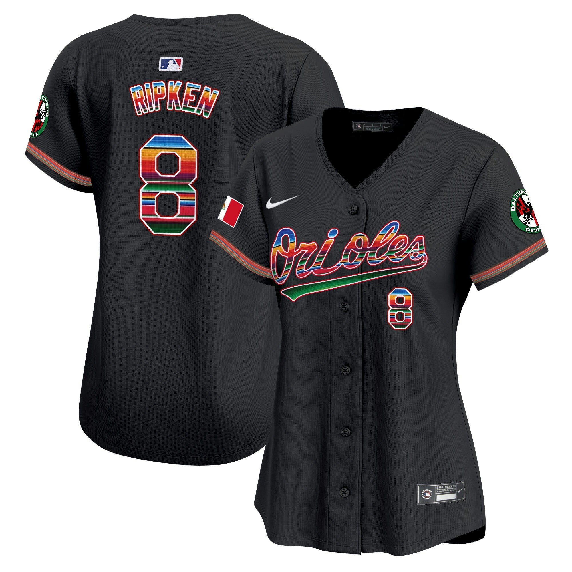 Camisa MLB Women’s Baltimore Mexico Vapor Premier Limited Jersey