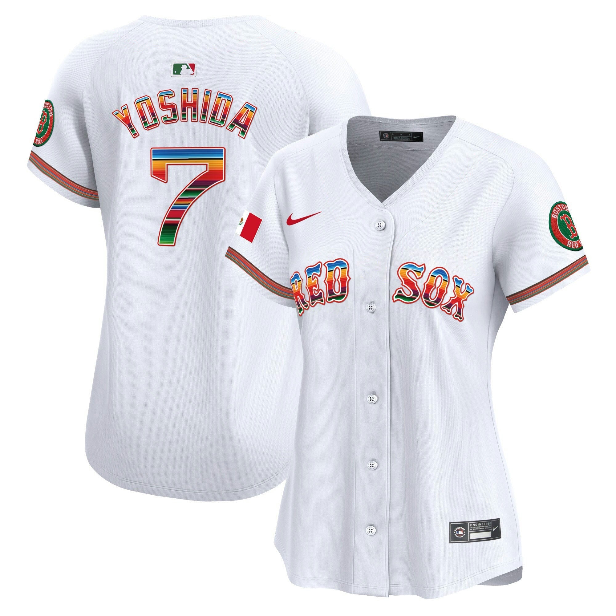 Camisa MLB Women’s Boston Mexico Vapor Premier Limited Jersey