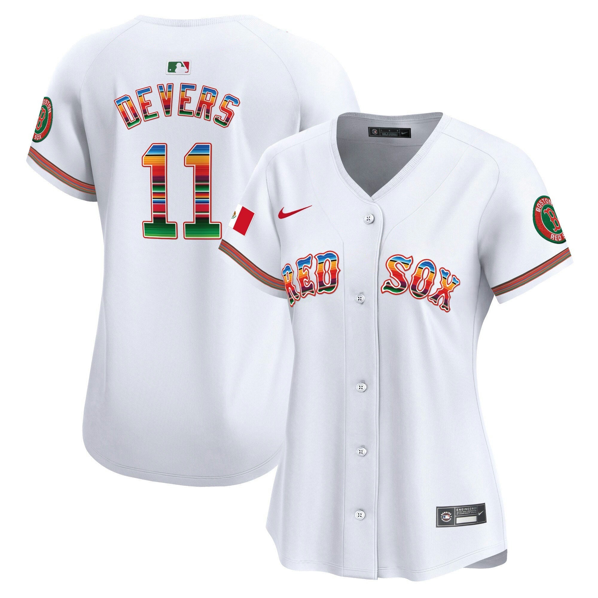 Camisa MLB Women’s Boston Mexico Vapor Premier Limited Jersey